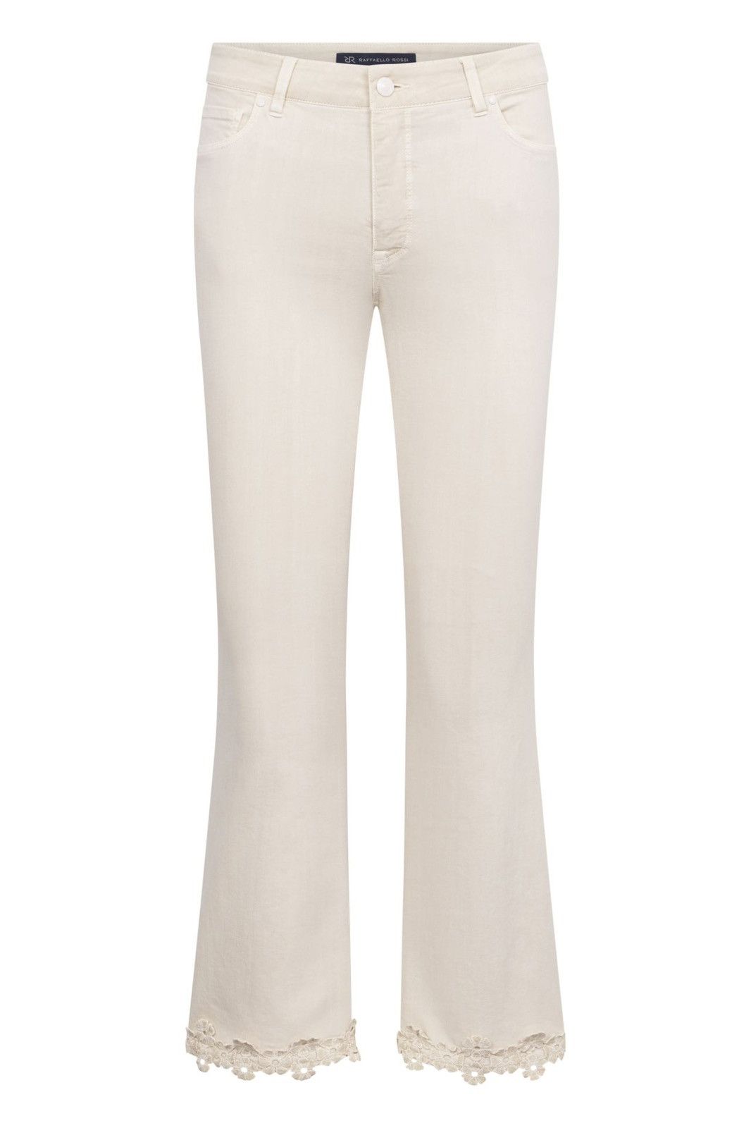 Other Raffaello Rossi Womens VIC 6/8 Crop F Denim Pants Pockets Size 28" / US 6 / IT 42 - 2 Thumbnail