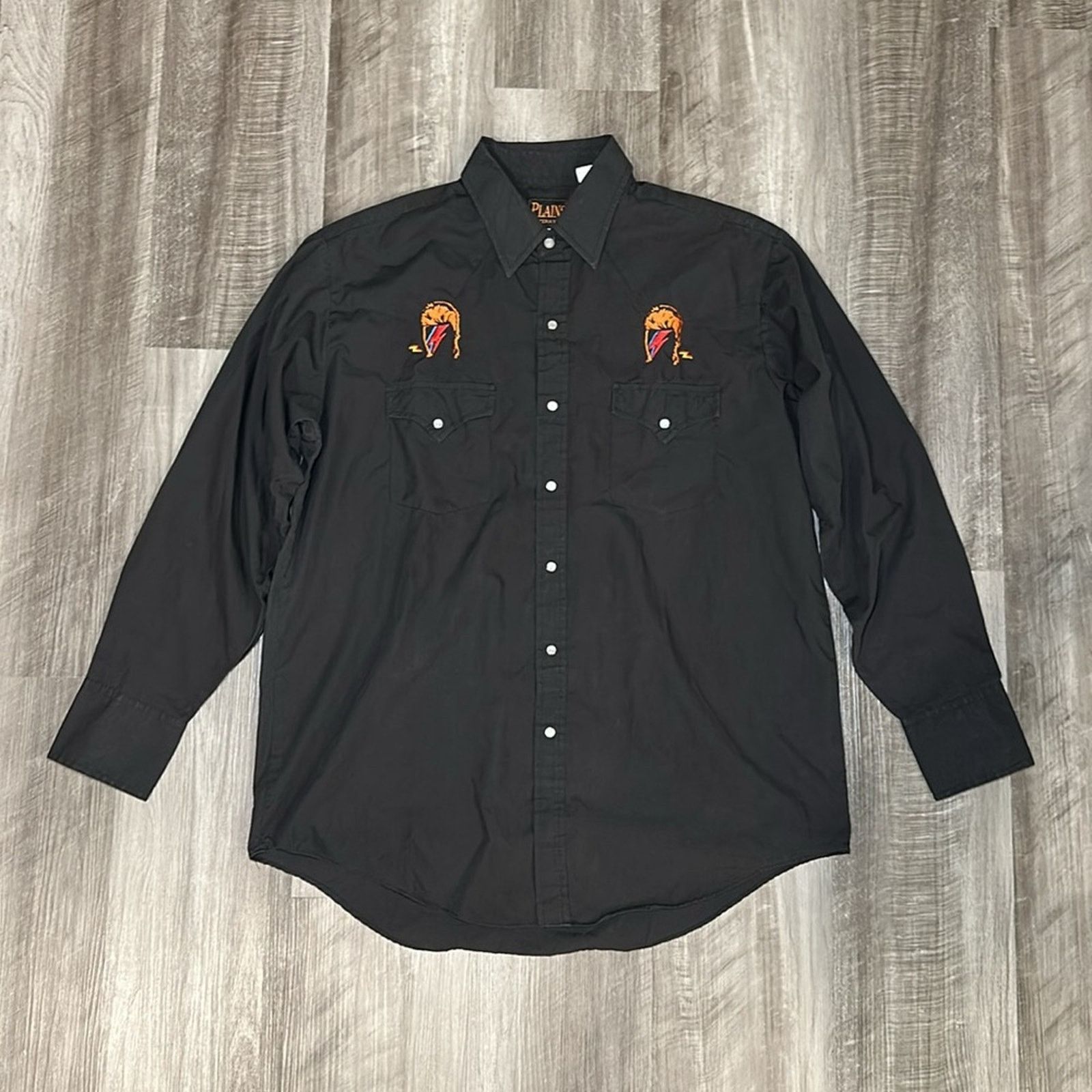 Other Plains Western Wear Long Sleeve Pearl Snap Button - Large Size US L / EU 52-54 / 3 - 2 Thumbnail