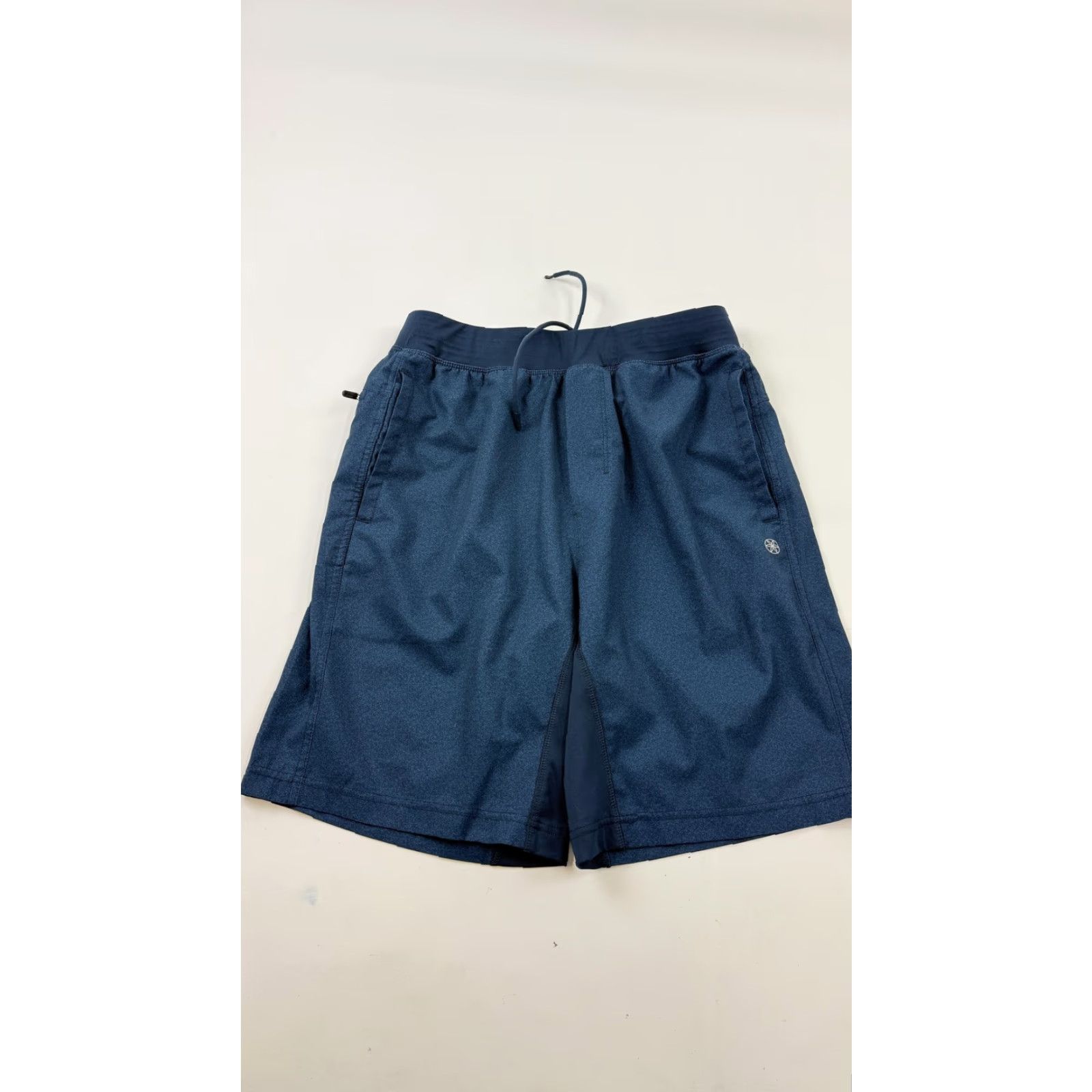 Vintage Gaiam Shorts Mens Small Blue Athletic Running Training Lined Drawstring Pockets Size US 29 - 2 Thumbnail