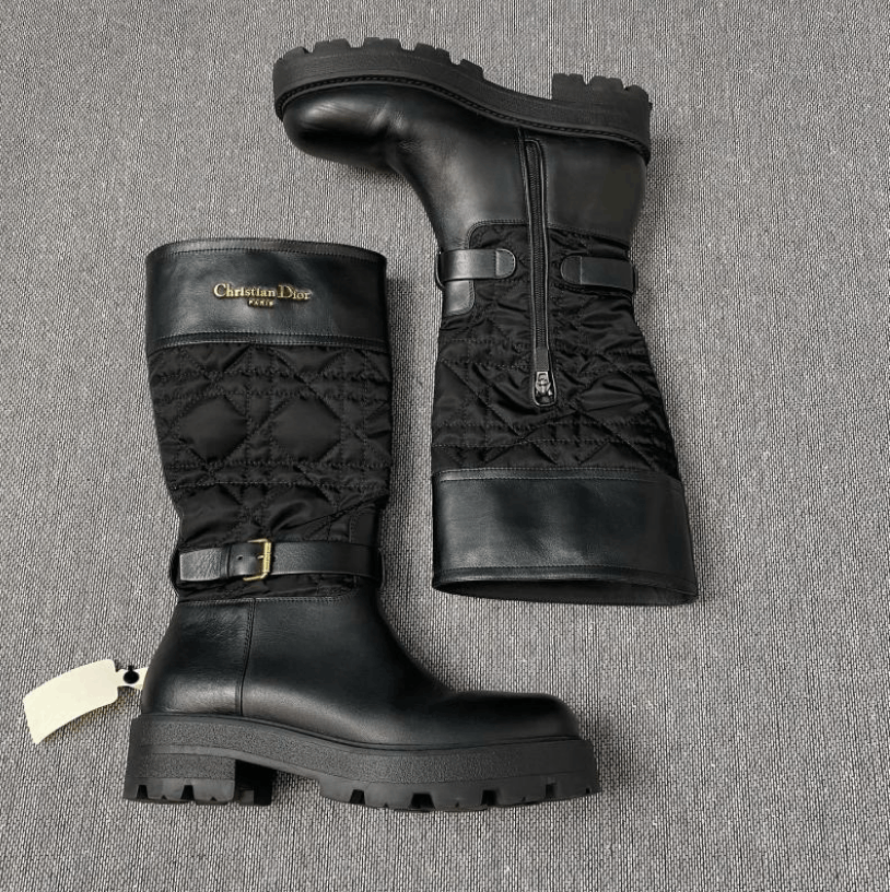 Dior Dior Calfskin Leather High Boot Size US 8 / IT 38 - 7 Thumbnail