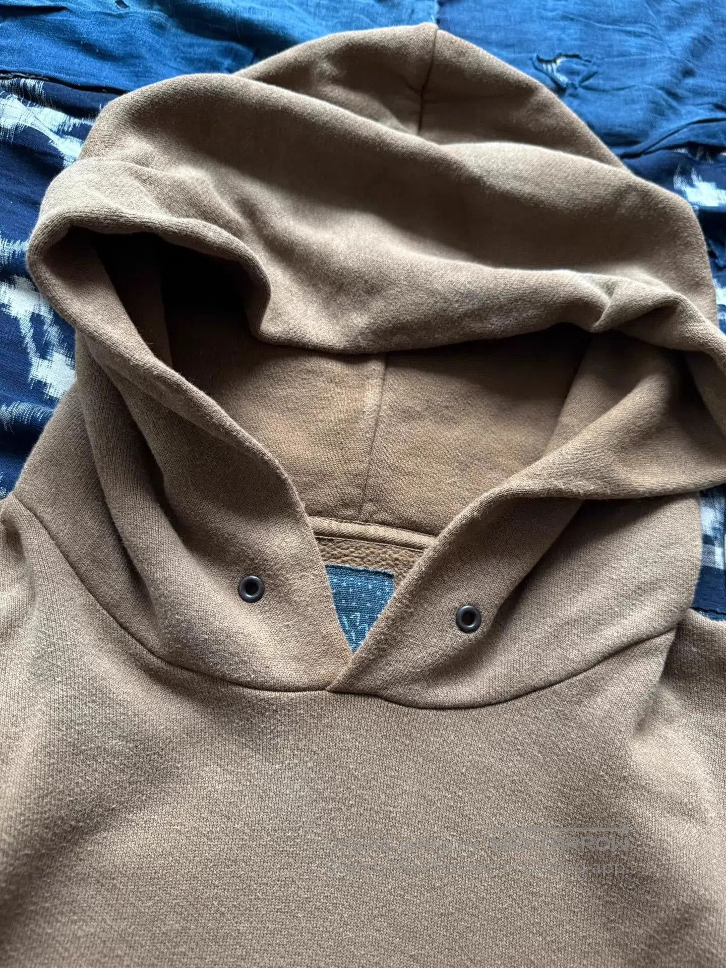 Visvim Brown Hoodie with Front Pocket, Size XL. Size US XL / EU 56 / 4 - 6 Thumbnail