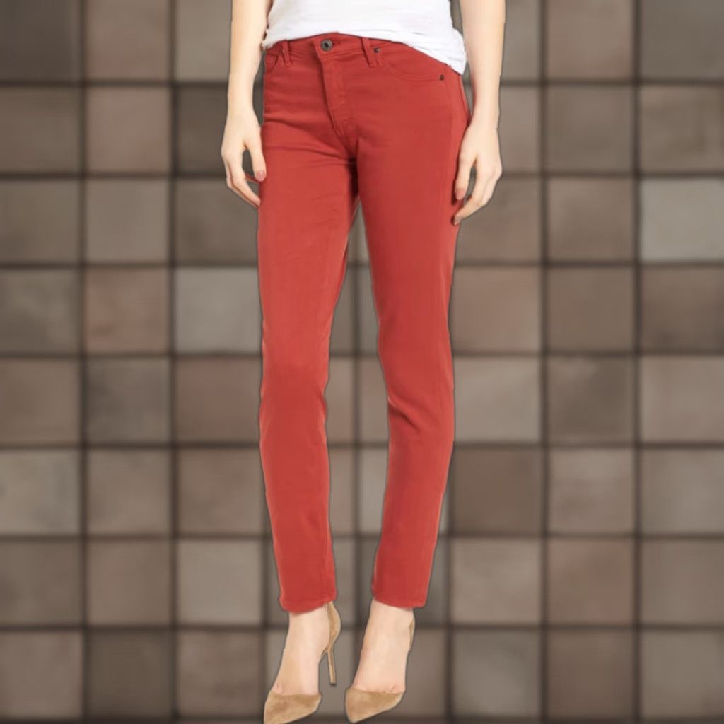 Vintage AG Adriano Goldschmied-The Prima Skinny Jeans-Size 24 Size 42" / US 20 - 1 Thumbnail