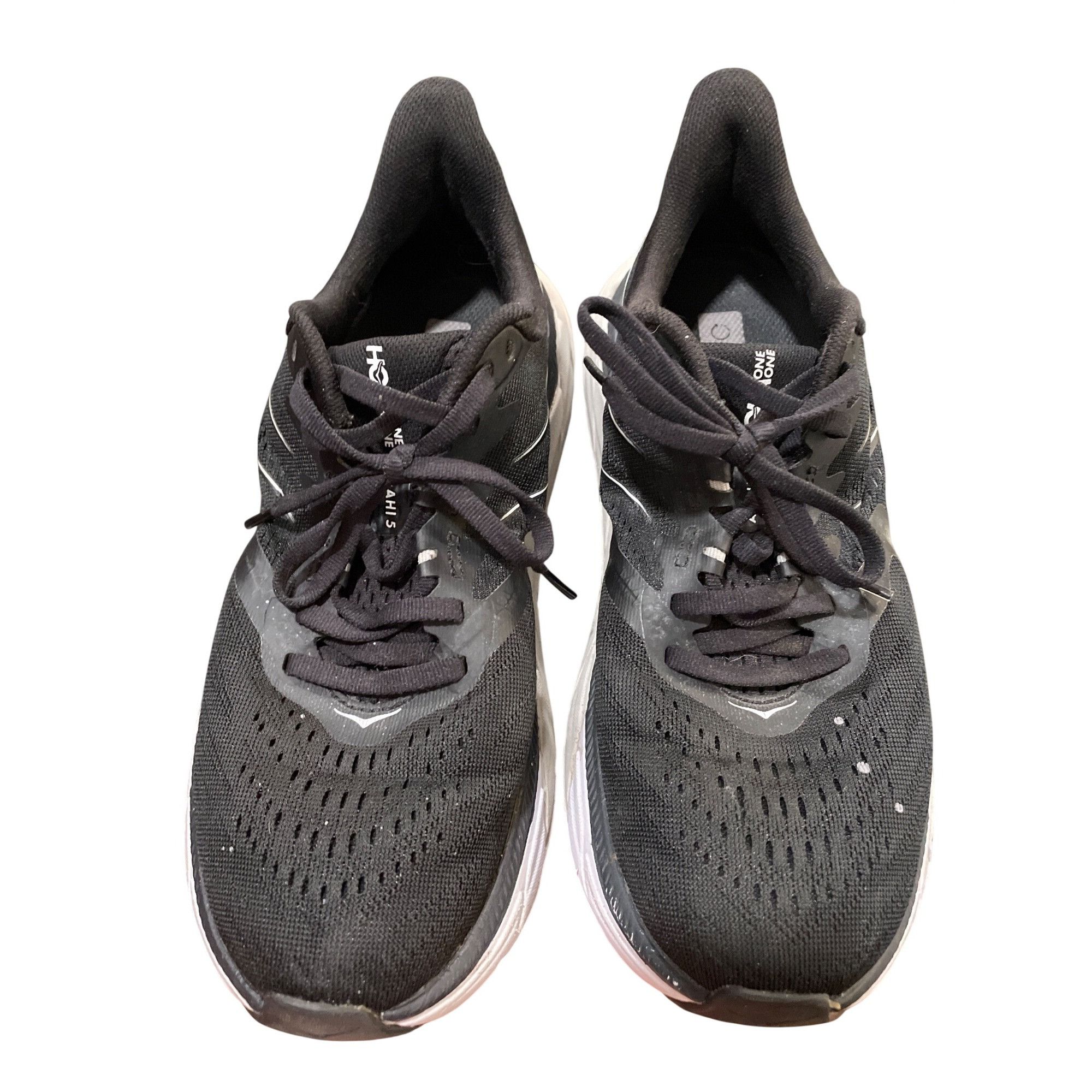 Hoka Hoka Arahi 5 wms black white walking running sneakers sz 7B Size US 7 / IT 37 - 15 Thumbnail