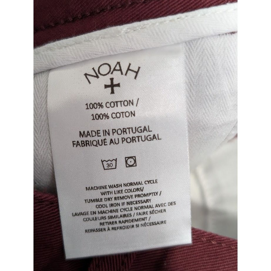 o1rshd1 Twill Double Pleat Pant in Wine
