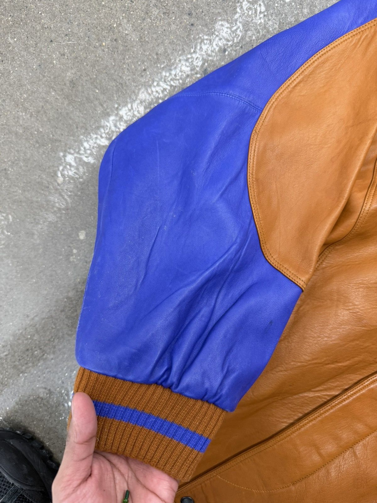 Marc Buchanan Vintage Marc Buchanan Pelle Pelle Soda Club Leather Jacket Size US L / EU 52-54 / 3 - 8 Thumbnail