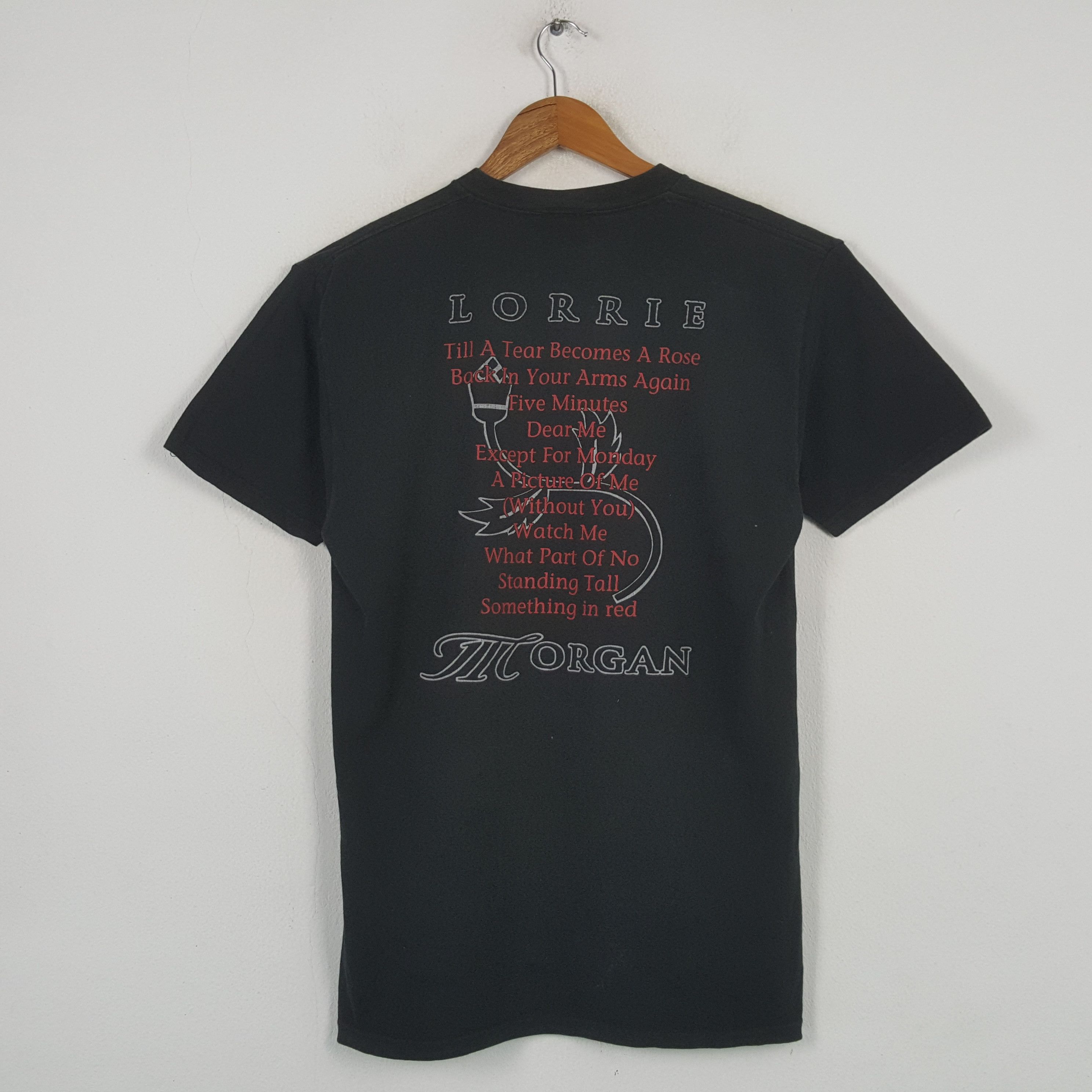 Other Vintage 90's LORRIE HORGAN American Singer T-shirt 31 Size US L / EU 52-54 / 3 - 3 Thumbnail