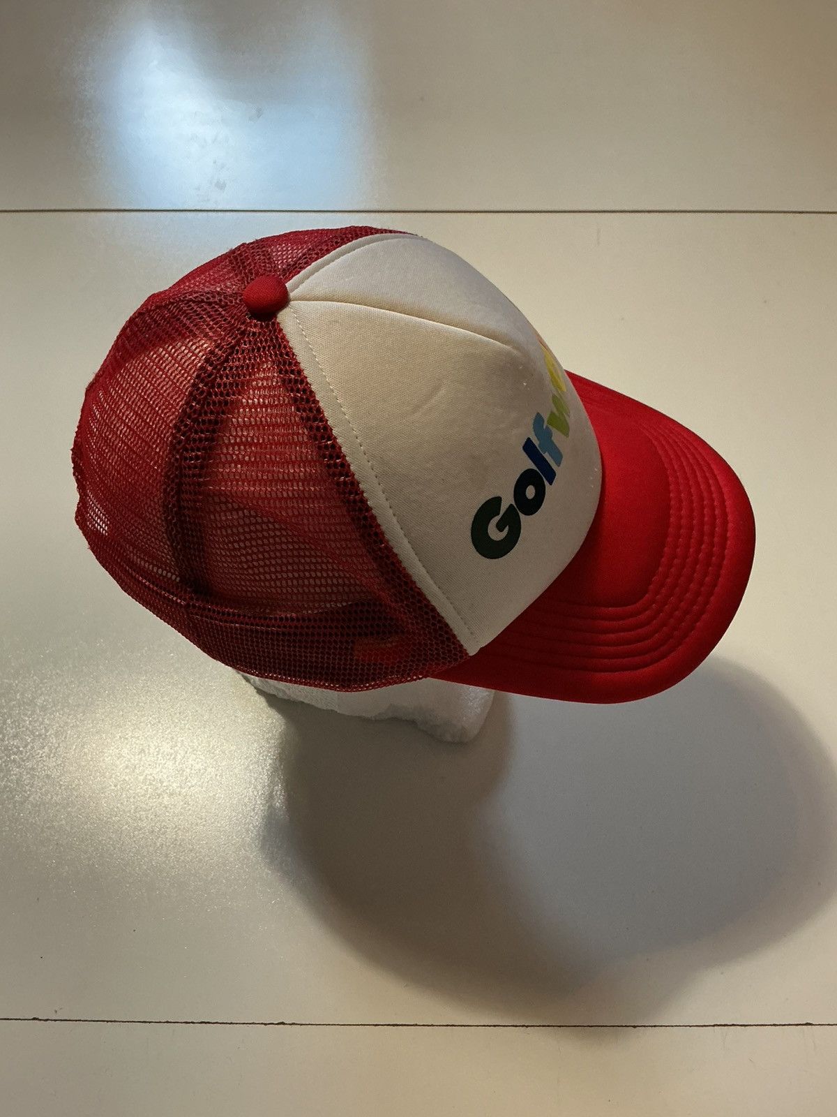 Golf Wang Golf Wang Tyler The Creator Script Snapback Trucker Cap Hat Size ONE SIZE - 9 Thumbnail
