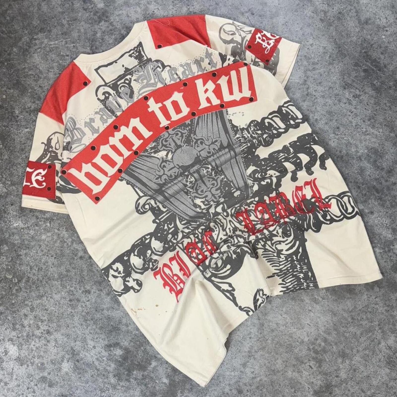 Southpole Blac Label Y2K Grunge Skater Graphic Shirt Size US XXL / EU 58 / 5 - 7 Thumbnail