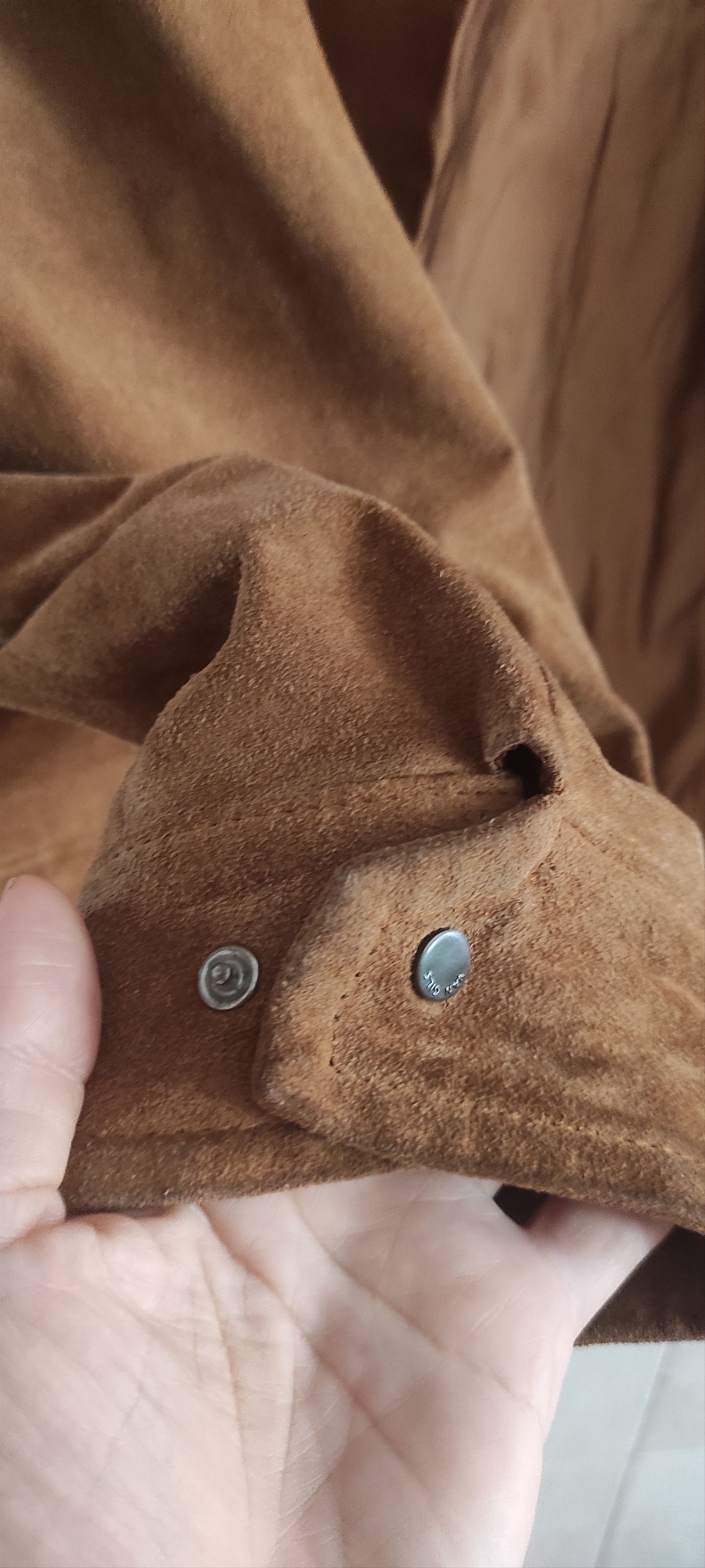 Van Gils Van Gils Suede Leather Men's Winter zipped Classic Jacket Size US XXL / EU 58 / 5 - 19 Thumbnail
