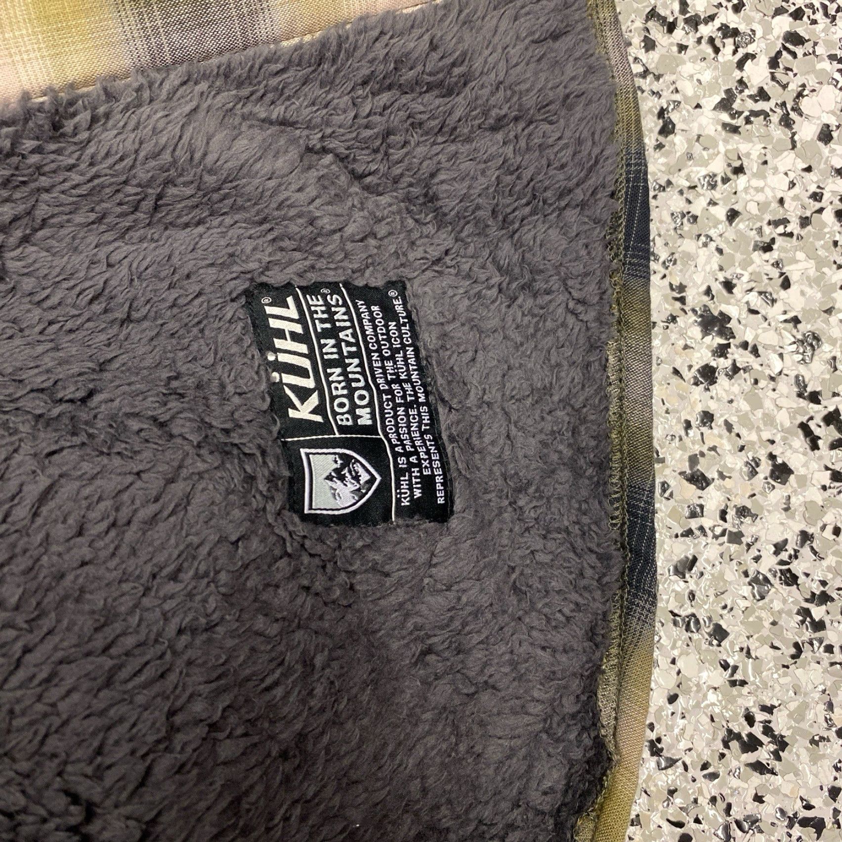 Vintage KUHL Joyrydr Shirt Jacket Mens Small Shacket Sherpa Lined Flannel Green Size US S / EU 44-46 / 1 - 6 Thumbnail