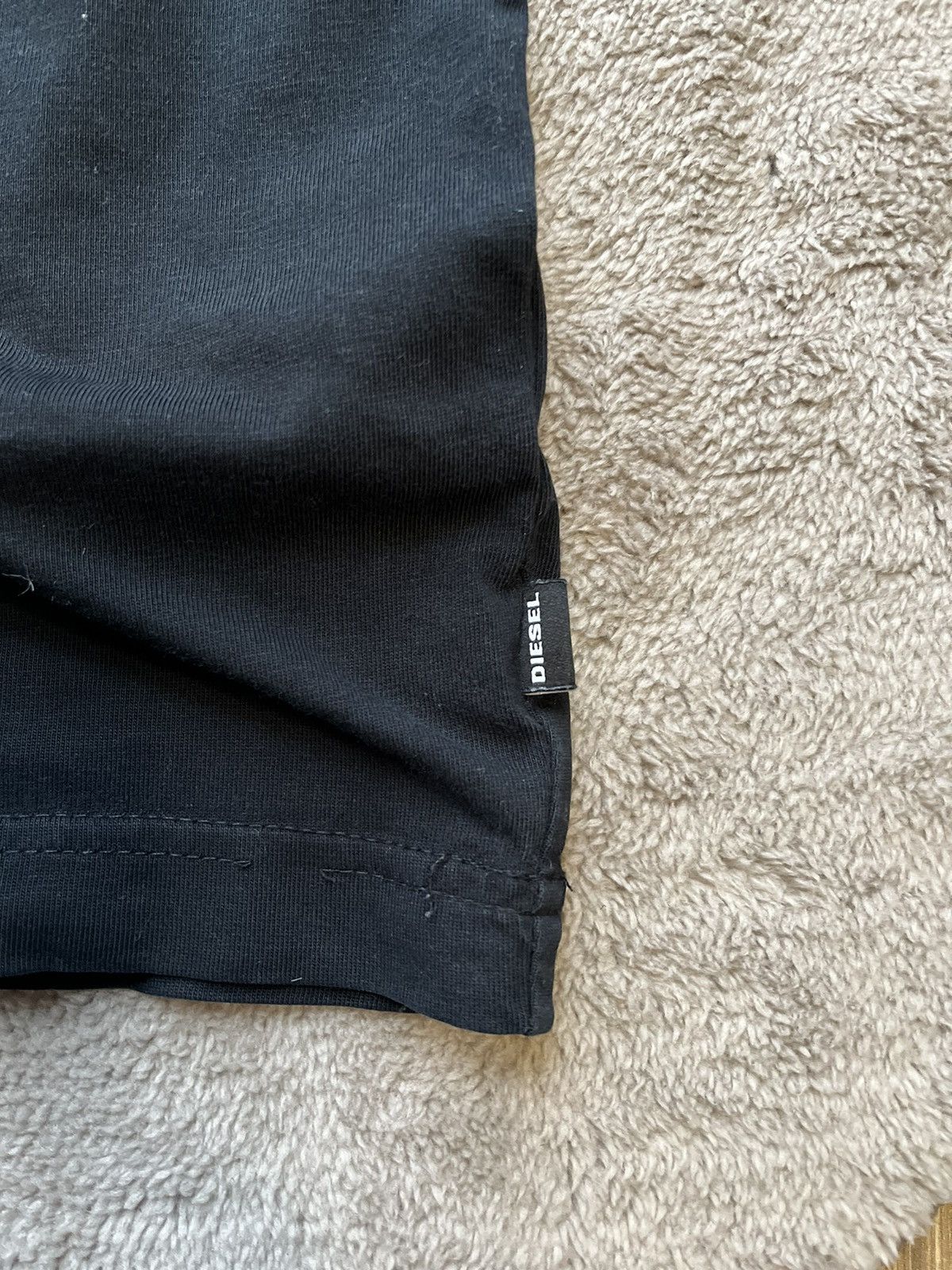 Designer × Diesel Black t-shirt diesel brave kultur Size US L / EU 52-54 / 3 - 4 Thumbnail