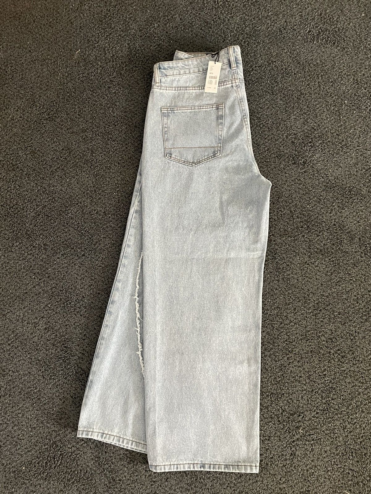 Christian Audigier × Ed Hardy × Vintage Ed Hardy Baggy Ripped Jeans Size US 32 / EU 48 - 3 Thumbnail