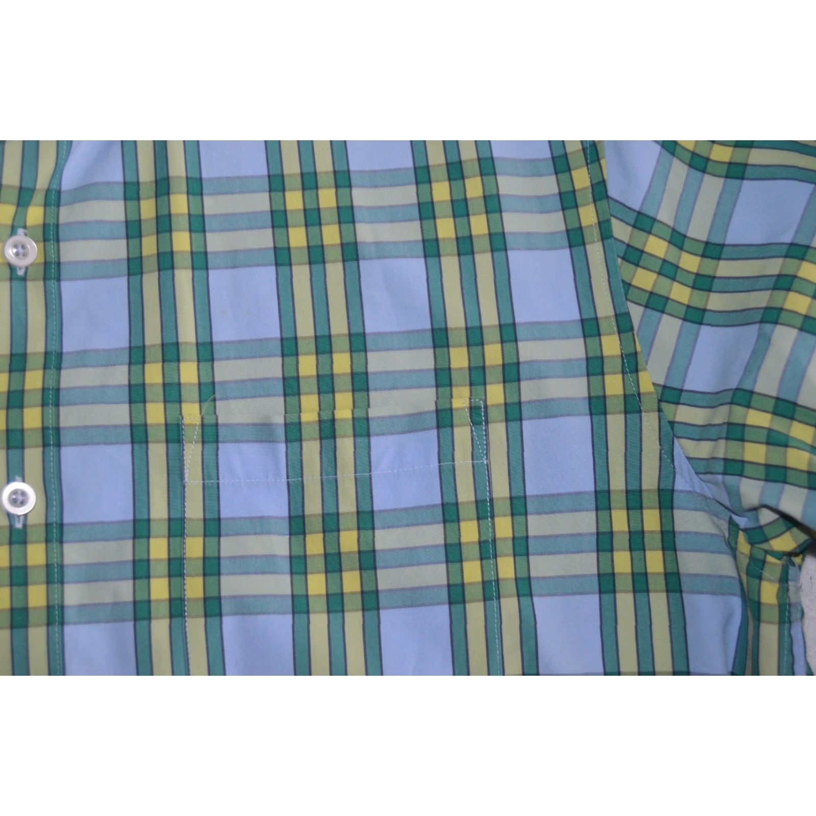 Tommy Bahama Tommy Bahama Button-Down Shirt Mens Medium Plaid Button-Up Shirt | Multicolor Cotton Long Sleeve Collared Shirt Size US M / EU 48-50 / 2 - 3 Thumbnail