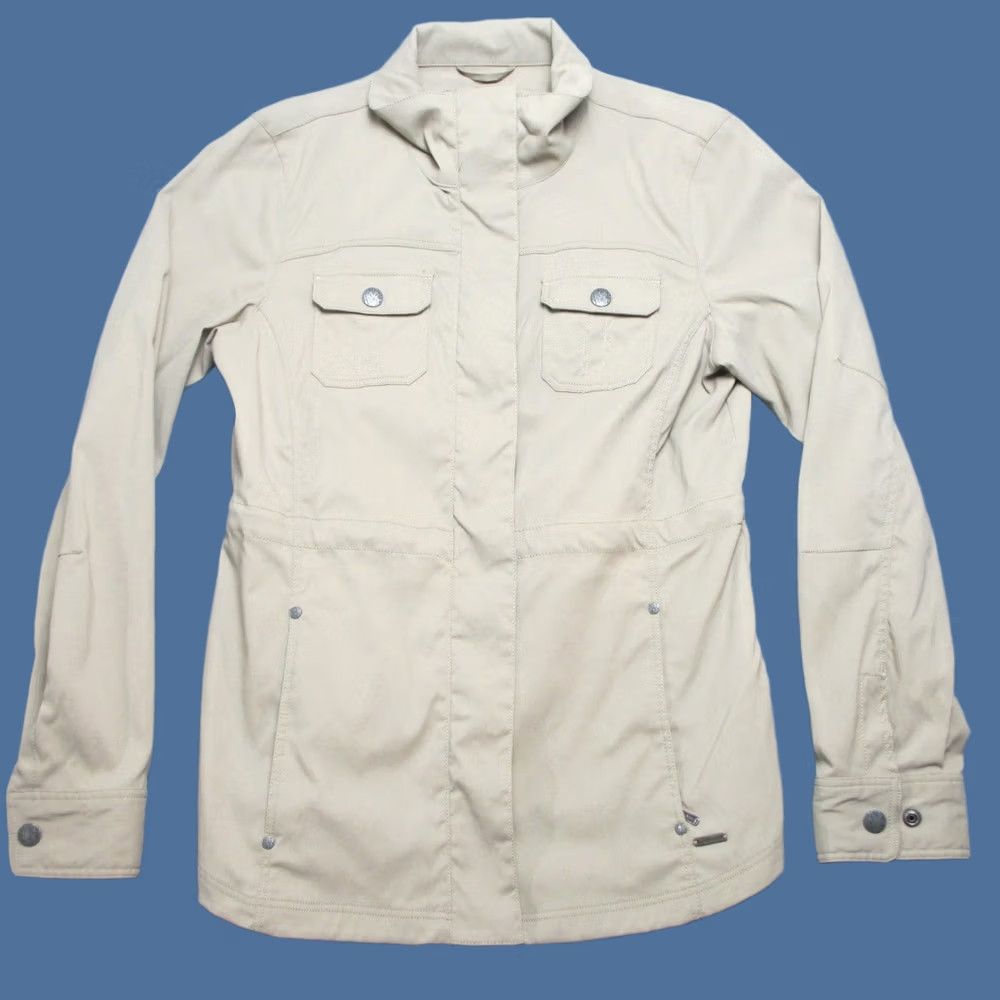 Prana prAna Jacket Womens Medium Beige Zion Stretch Utility Field Cinch Waist Outdoor Jacket Size M / US 6-8 / IT 42-44 - 1 Thumbnail