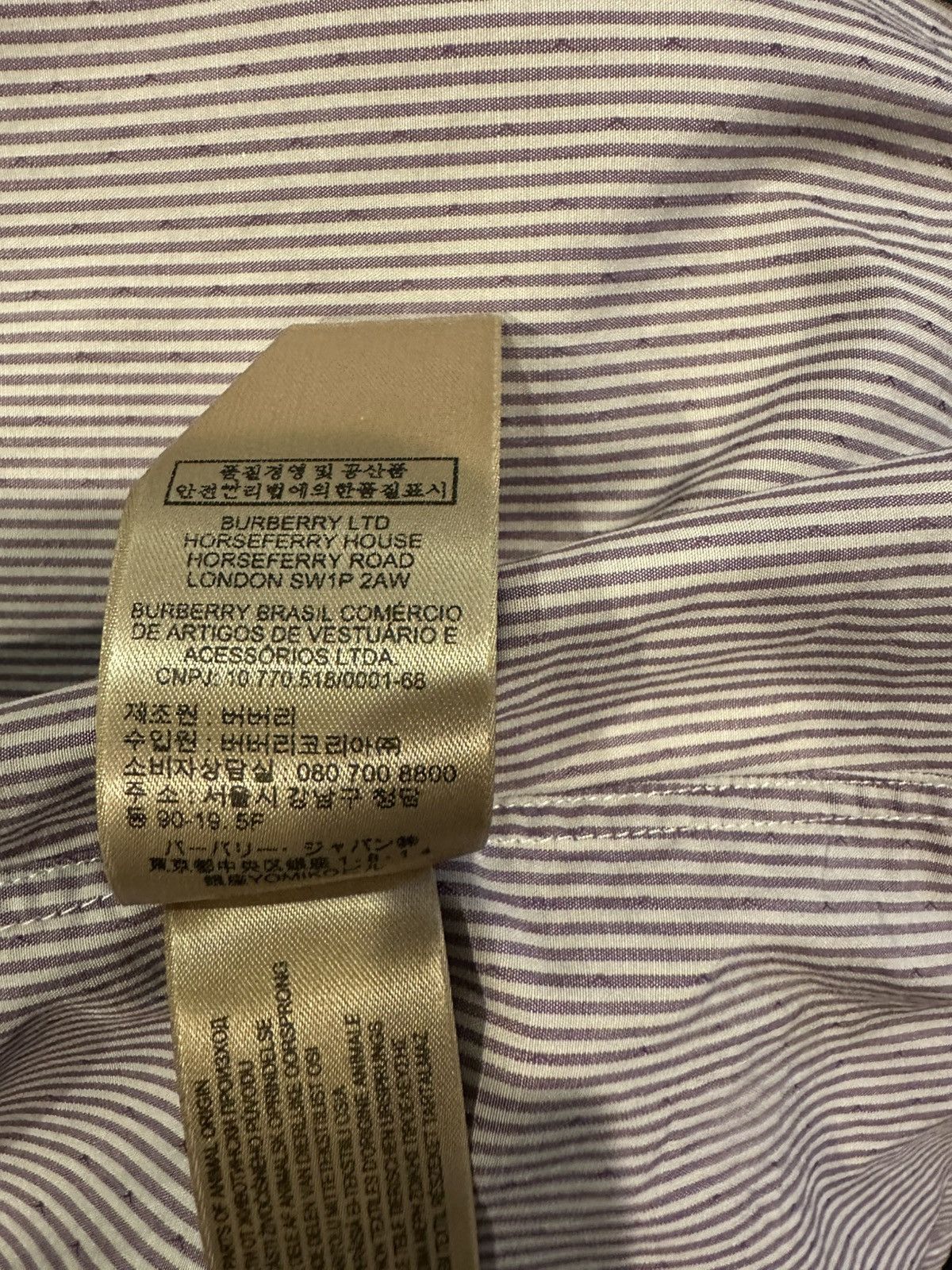 Burberry Burberry Dress Shirt Size US M / EU 48-50 / 2 - 12 Thumbnail