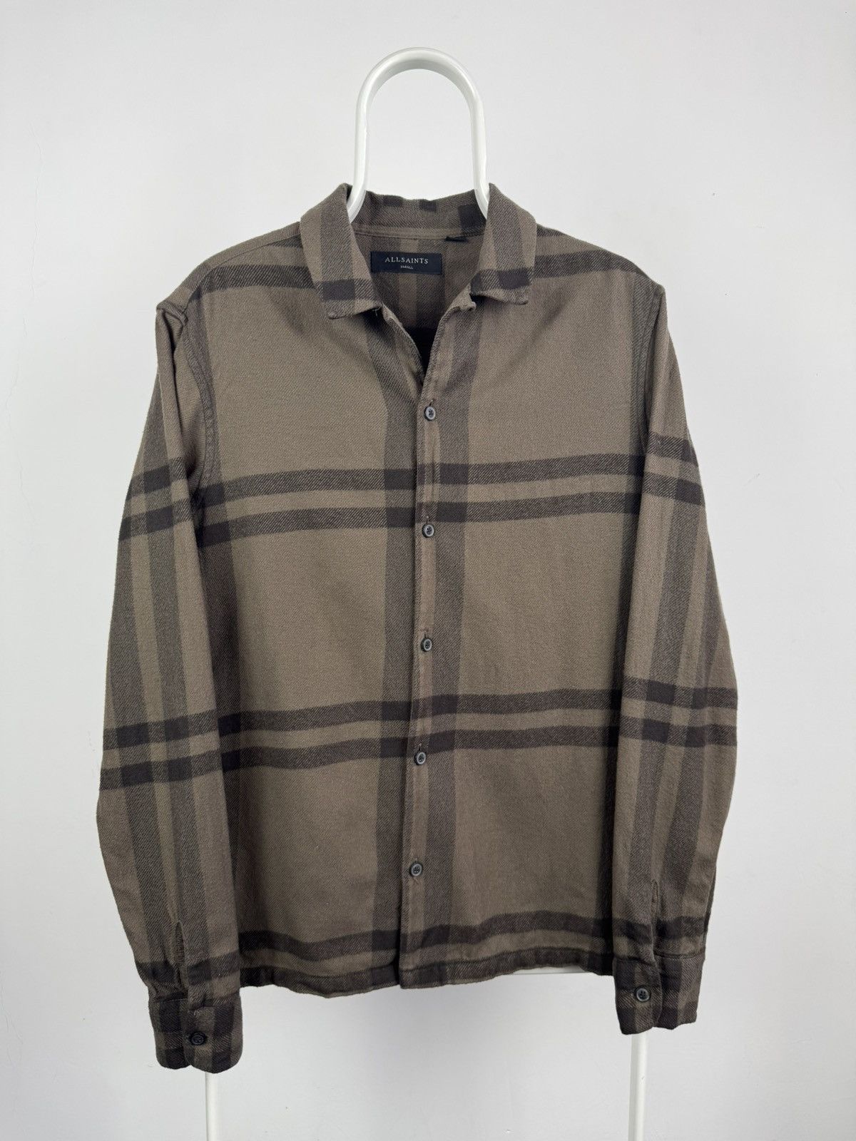 Allsaints All Saints Anchorage LS Plaid Long Sleeve Shirt Size US S / EU 44-46 / 1 - 1 Thumbnail
