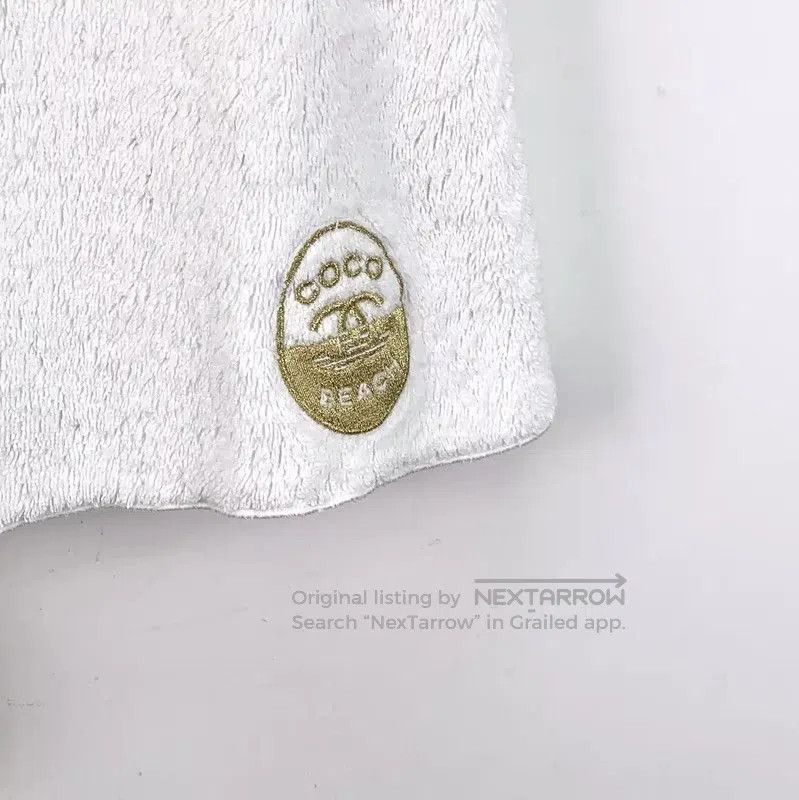 Chanel Chanel White Cotton Women's Pullover Sweater . Size M / US 6-8 / IT 42-44 - 4 Thumbnail