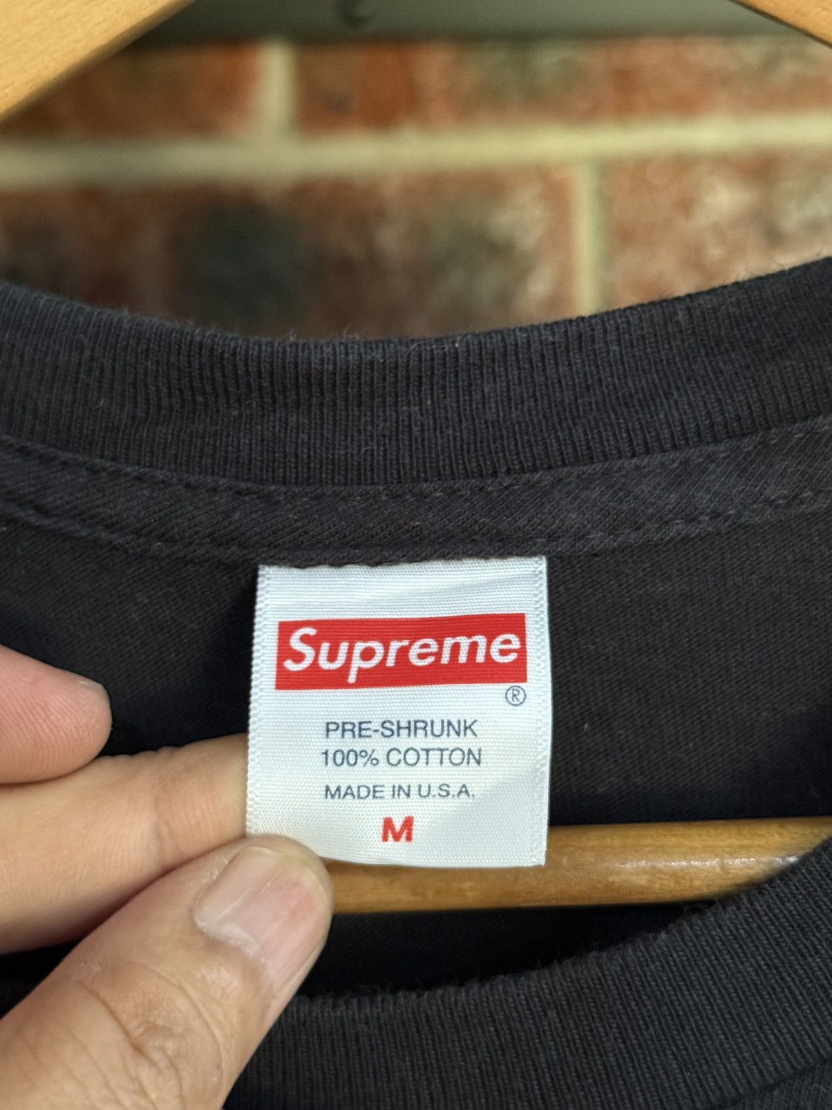 Supreme × Vintage Supreme Faded Tee Size US M / EU 48-50 / 2 - 4 Thumbnail