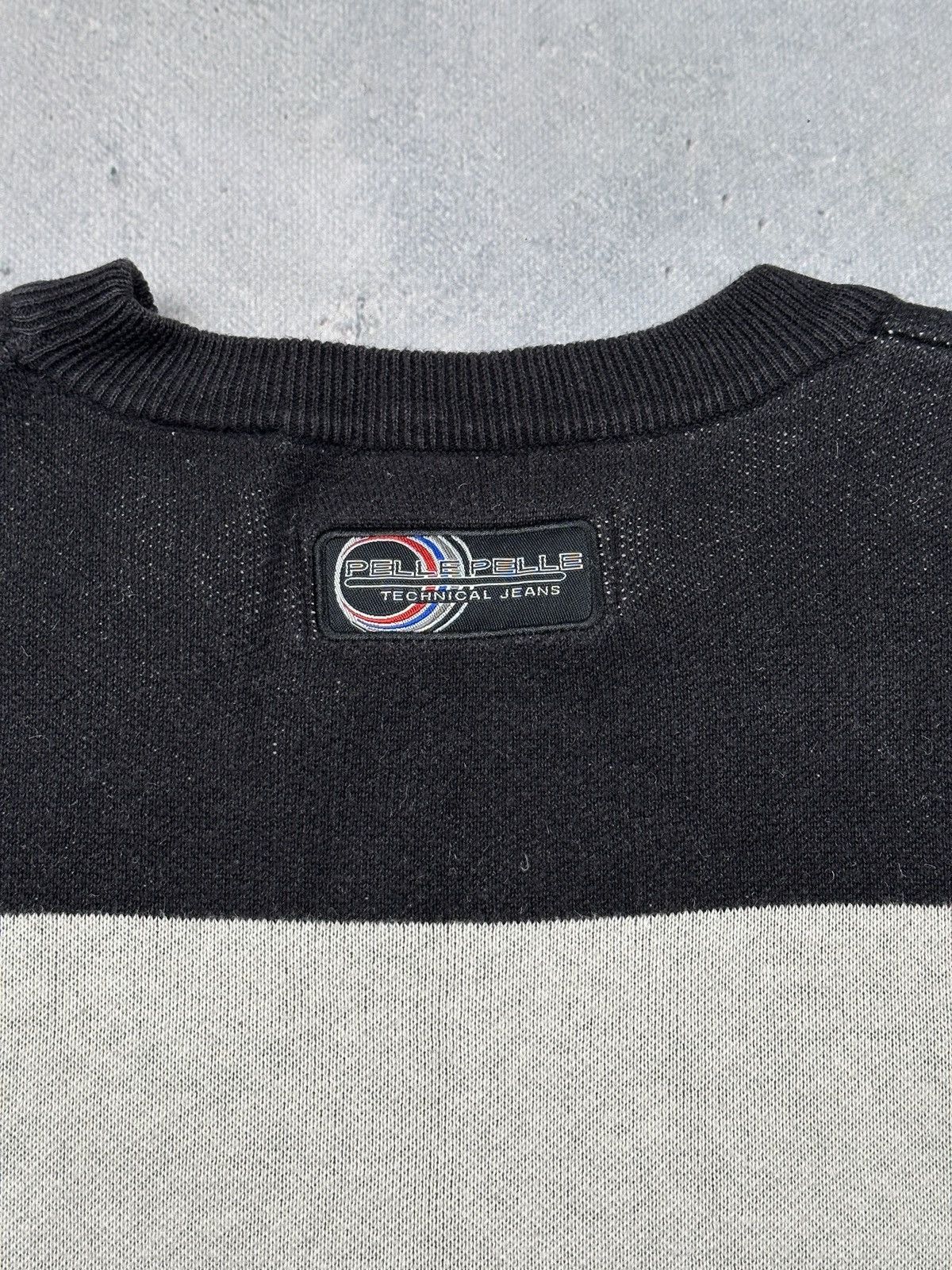 Marc Buchanan Vintage Pelle Pelle PPT Logo Knit Sweater XXL Y2K Streetwear Size US XXL / EU 58 / 5 - 3 Thumbnail