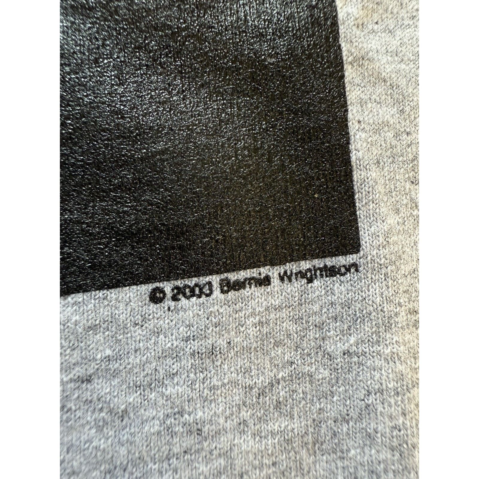 Fruit Of The Loom Bernie Wrightson Gardens of the Dead Shirt 2003 XL Gray Size US XL / EU 56 / 4 - 4 Thumbnail