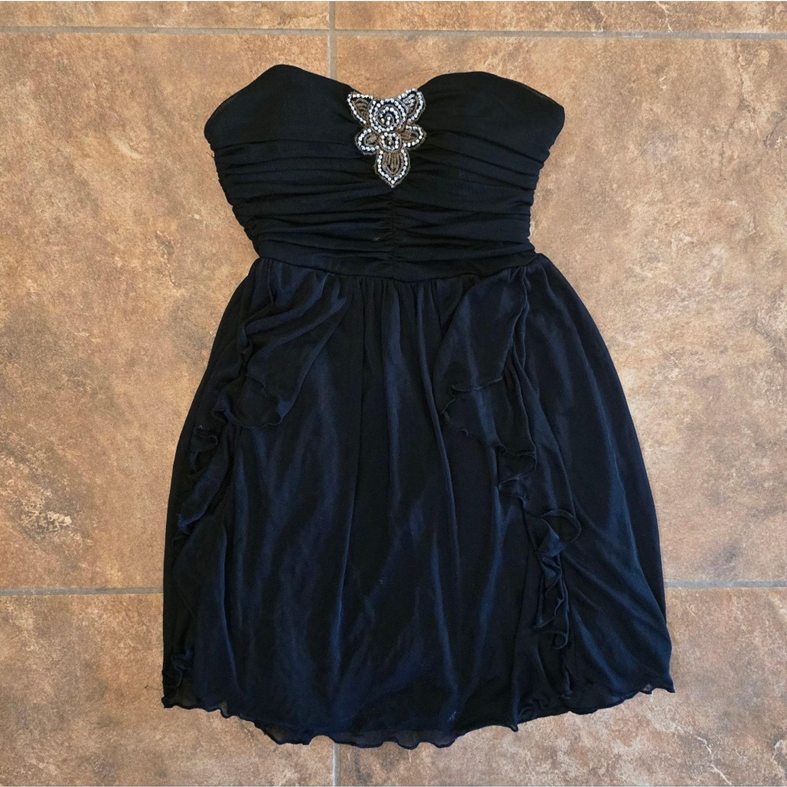 Other Black Detailed | MY MICHELLE | Bustier Mini Size L / US 10 / IT 46 - 1 Thumbnail