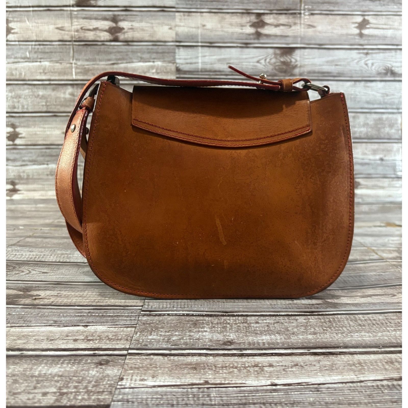 Dooney & Bourke Dooney & Bourke Alto collection leather Shoulder Bag Brown M Size ONE SIZE - 5 Thumbnail