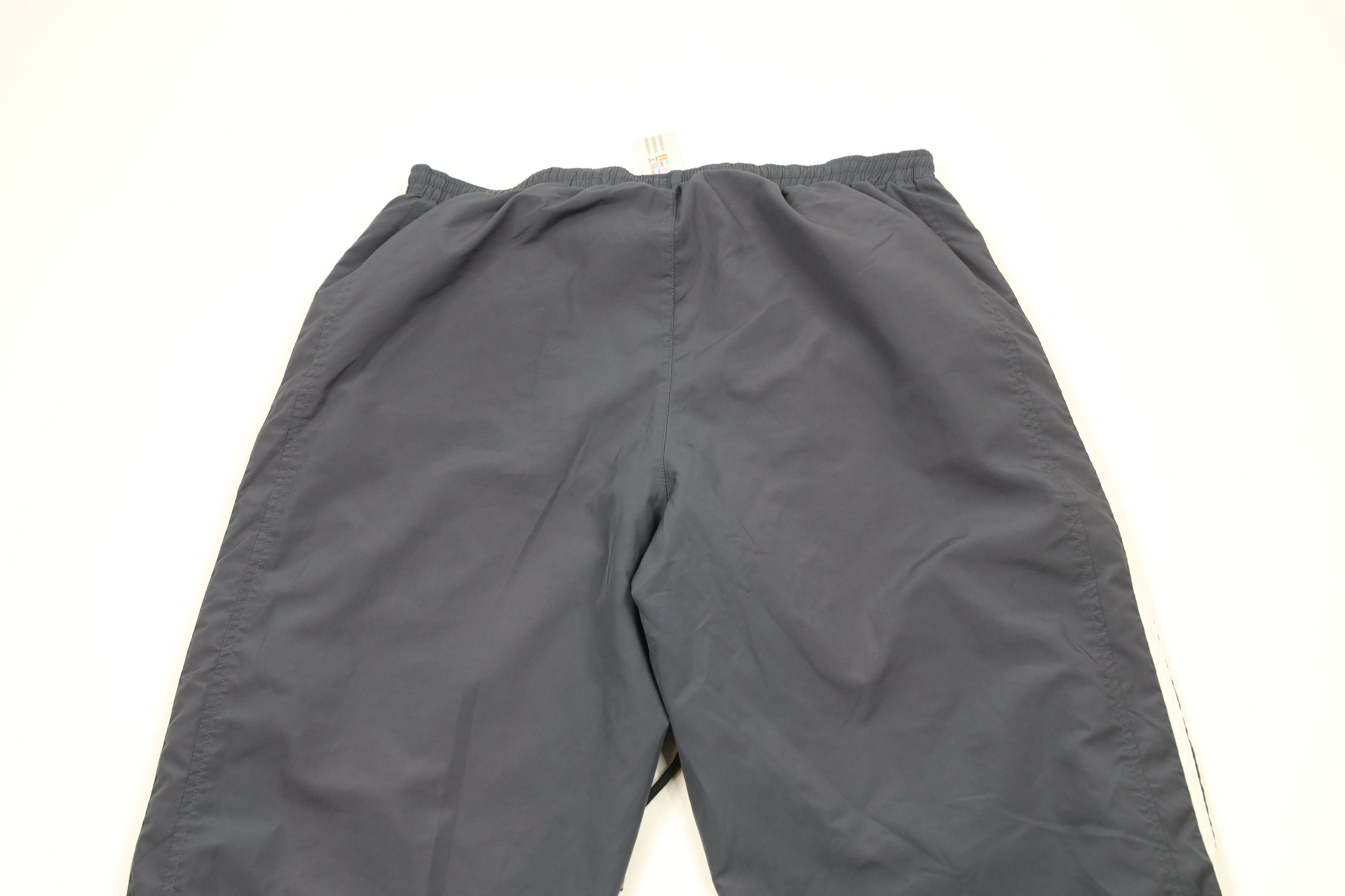 Adidas × Vintage Vintage Y2K 2004 Adidas Out Striped Wide Leg Pants Blue Size US 34 / EU 50 - 11 Thumbnail
