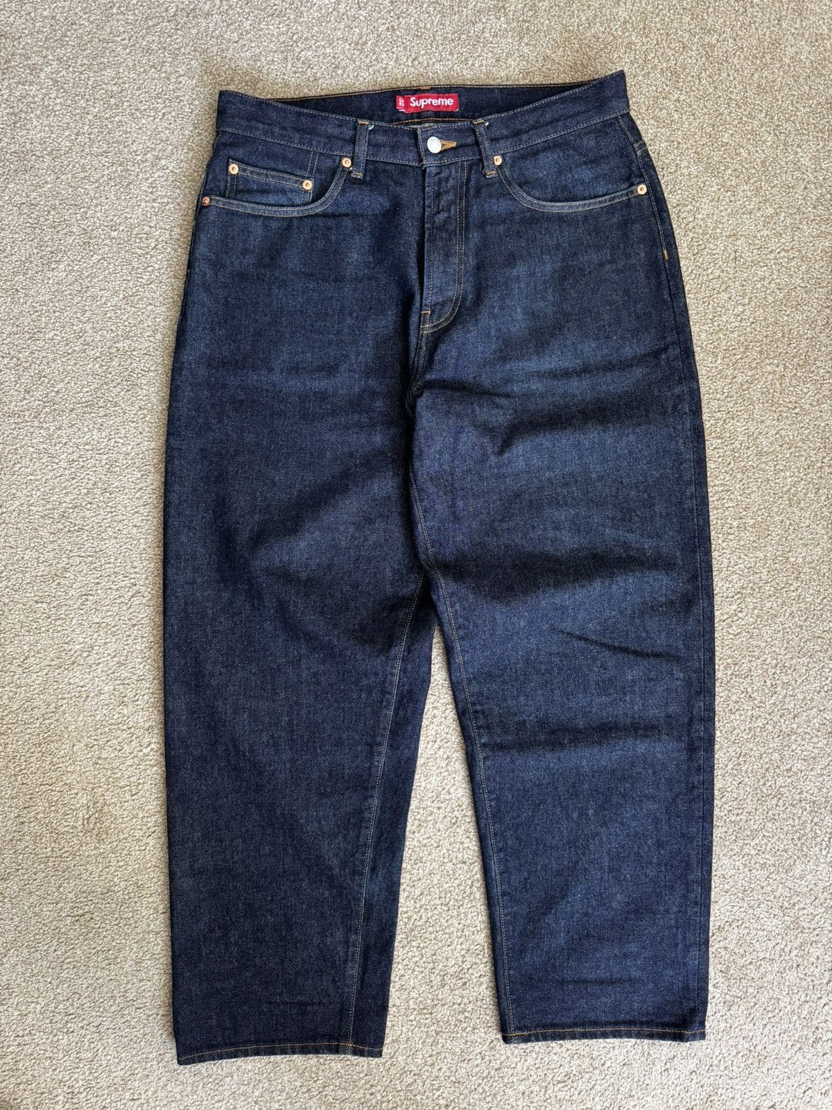 supreme selvedge jean baggy パンツ