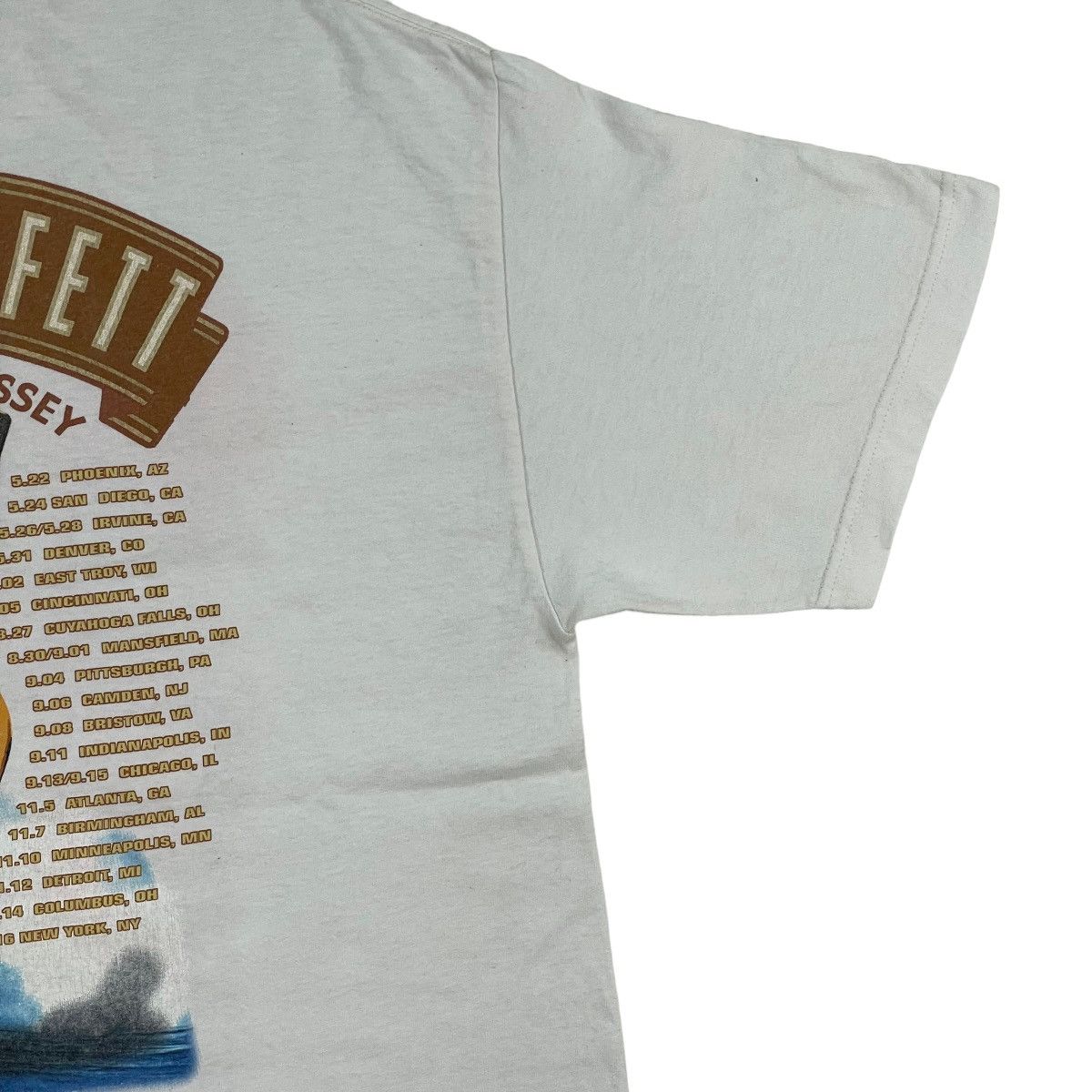 Band Tees VTG 2001 Jimmy Buffet A beach Odyssey Tour Tee Size US XL / EU 56 / 4 - 12 Thumbnail