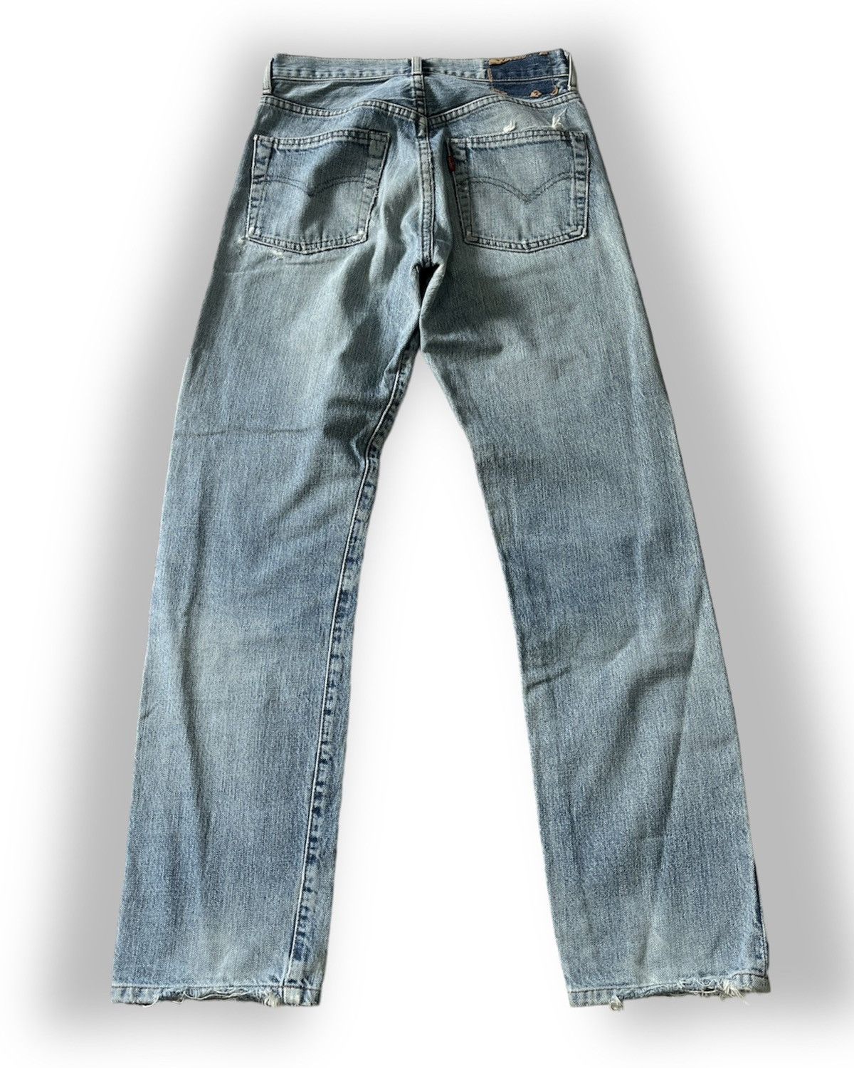Levi's LEVIS 502XX Big E Button J22 Redline Selvedge Vintage 1991 Size US 28 / EU 44 - 21 Thumbnail