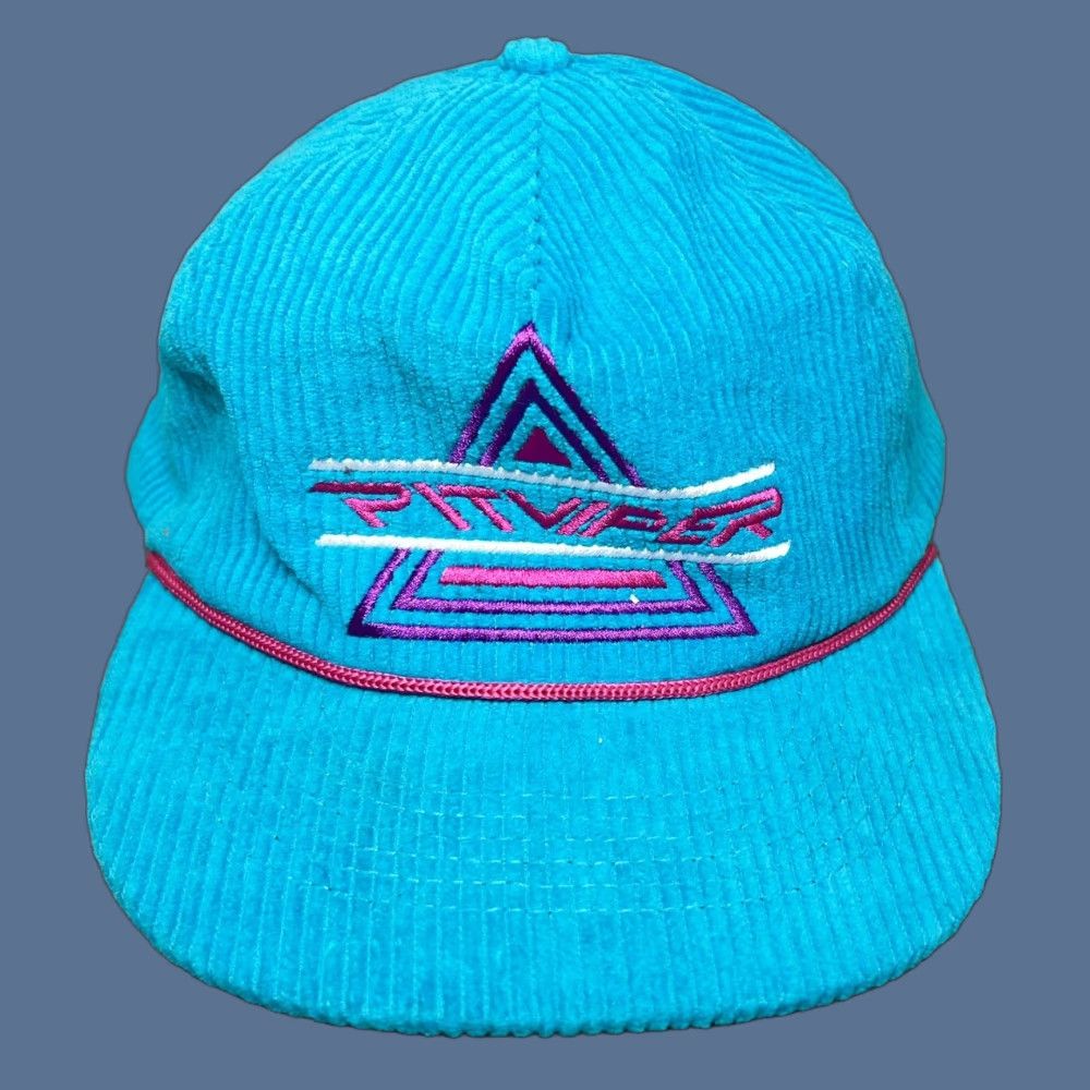 Pit Viper Pit Viper Trucker Hat Teal Corduroy Ball Cap Unisex Adults Adjustable One Size Men Women Casual Size ONE SIZE - 1 Thumbnail