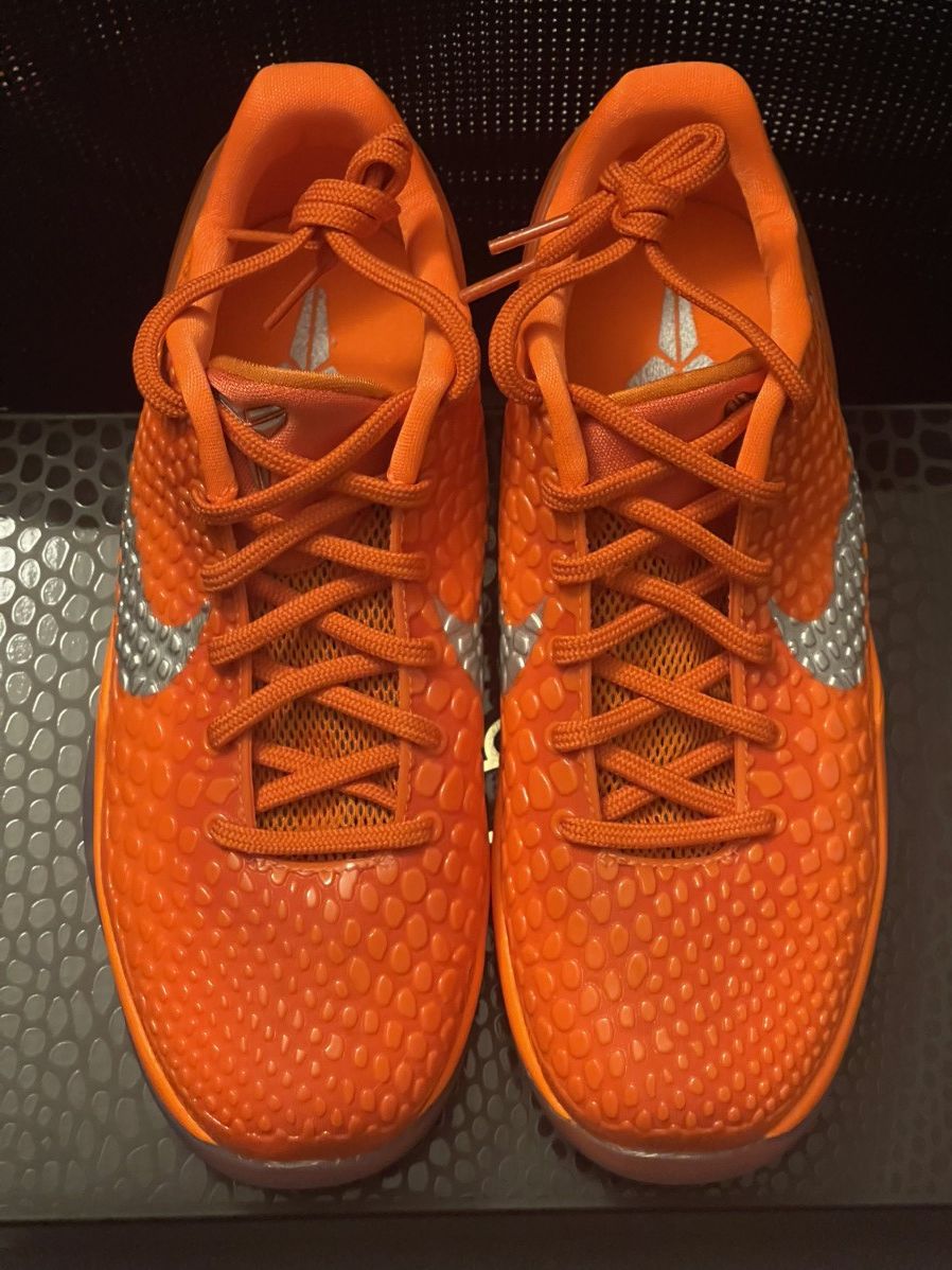 Nike *New* *New* Nike Kobe 6/VI Total Orange - Grade School Size US 5.5 / EU 38 - 2 Thumbnail