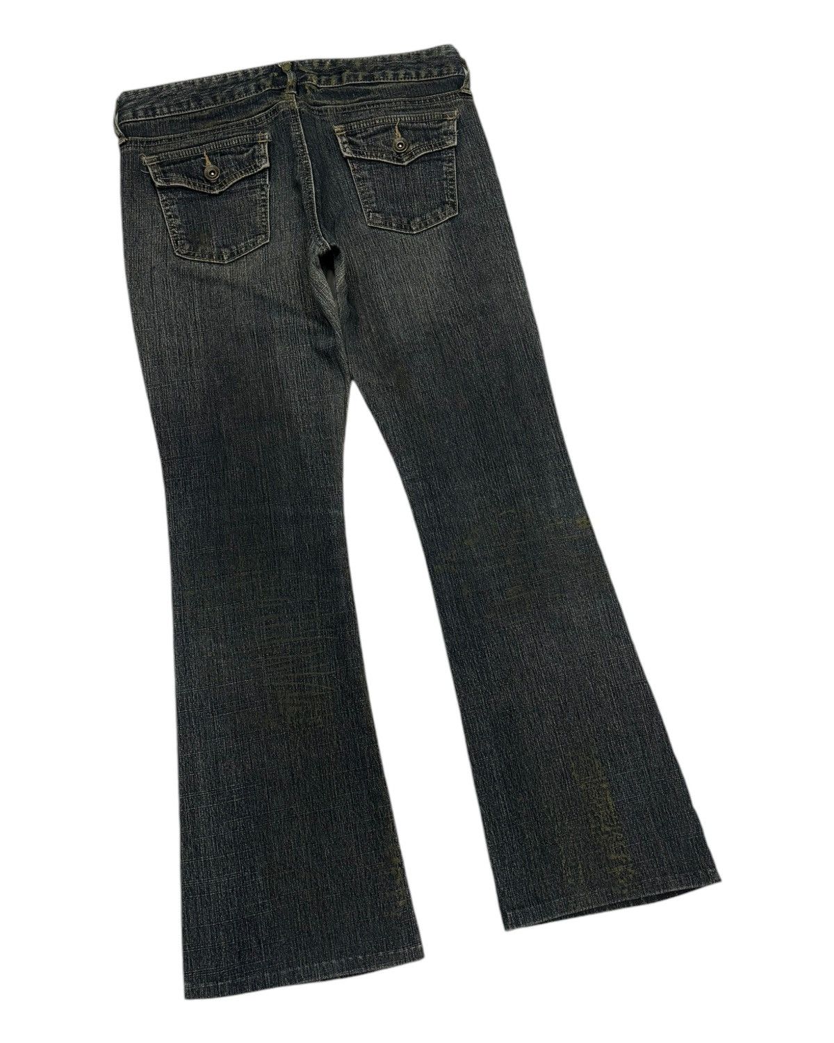 Hysteric Glamour VINTAGE JAPANESE FLARED JEANS COLZA BOOTCUT DENIM Size 28" / US 6 / IT 42 - 4 Thumbnail