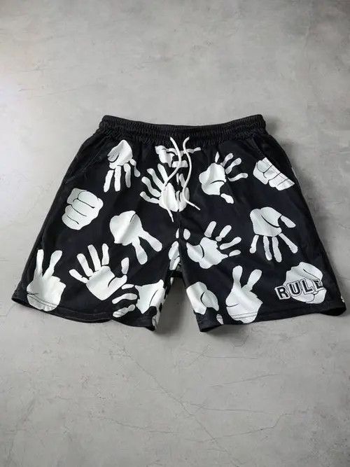 Graphic Y2K shorts DRIP Trap
