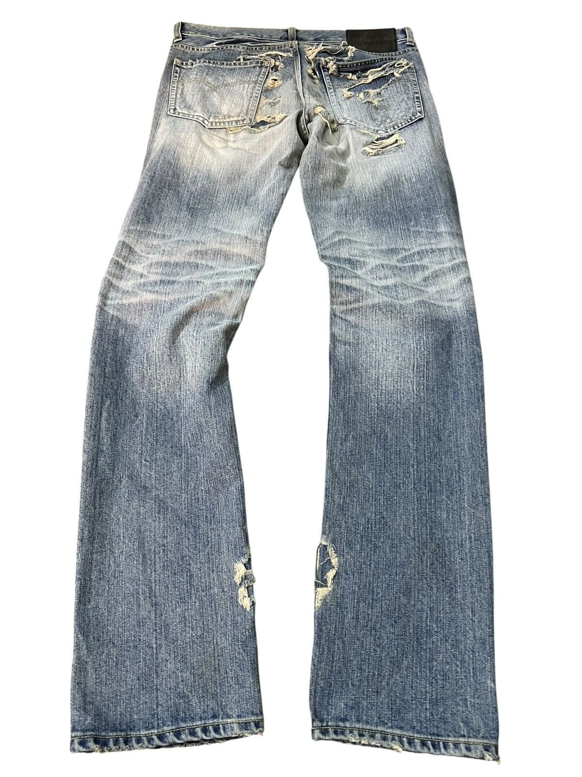Japanese Brand Vintage Ego Tripping Distressed Punk Japan Size US 32 / EU 48 - 12 Thumbnail