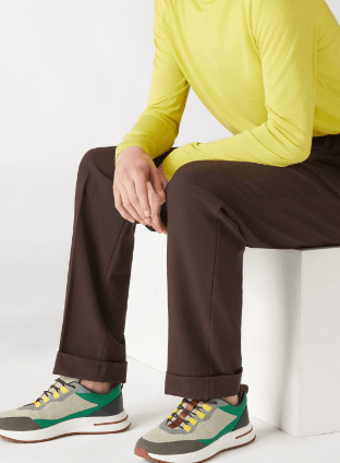 o1loc1c1023 Pant in Brown