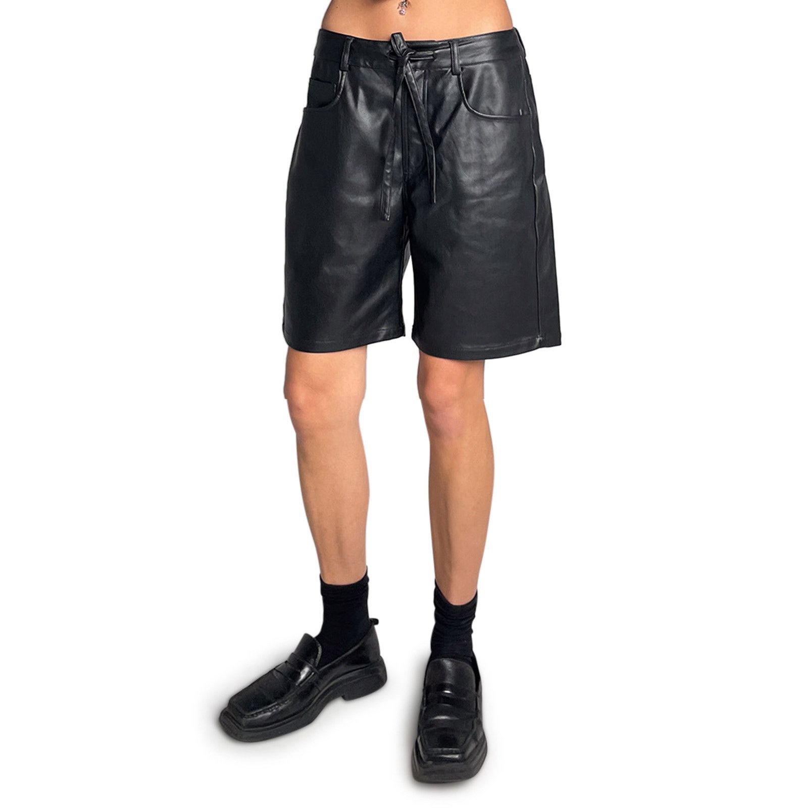 Proenza Schouler Proeneza Leather Shorts Size 27" / US 4 / IT 40 - 4 Thumbnail