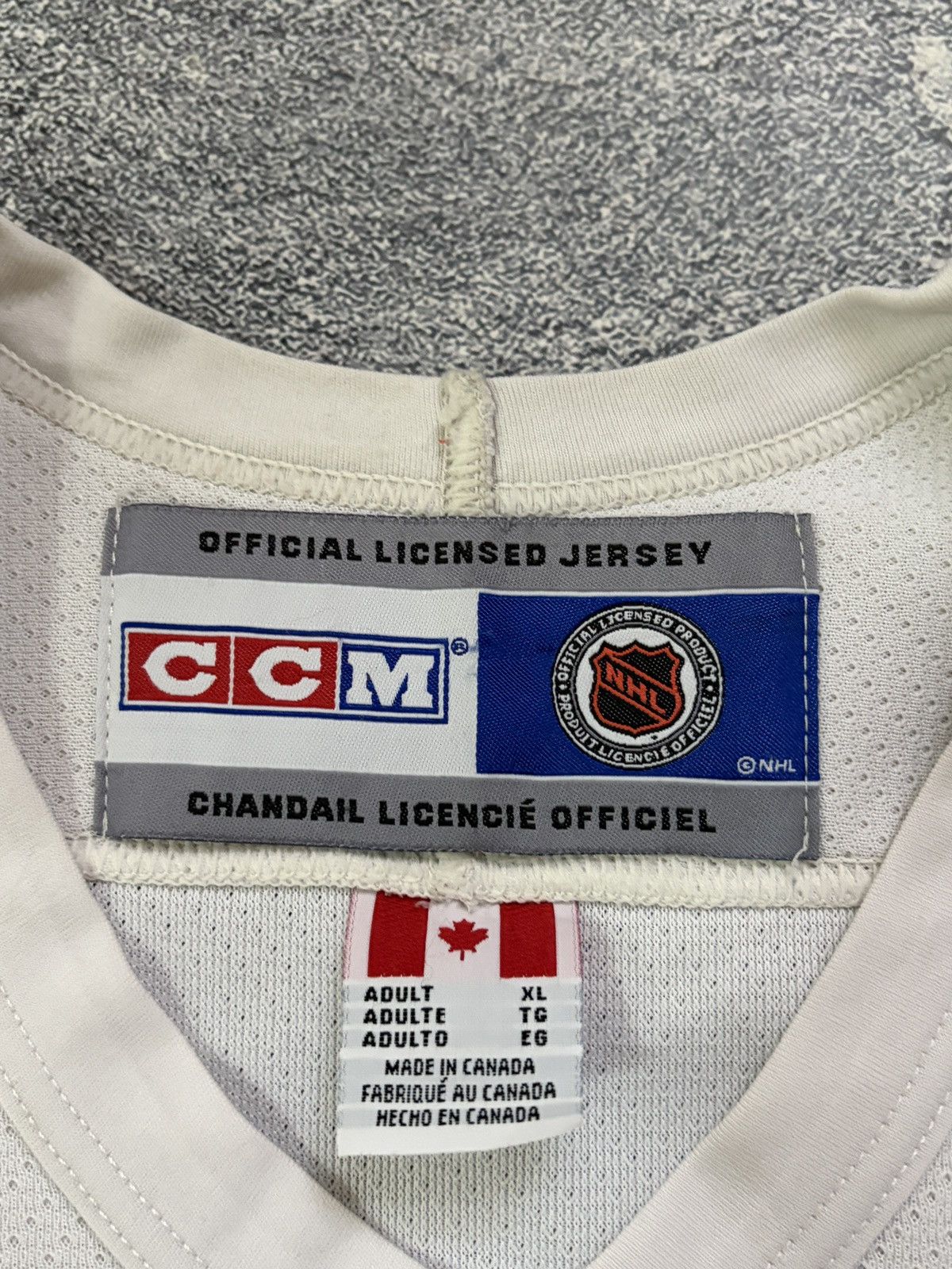 Ccm Vintage St. Louis Blues CCM Jersey Made in Canada White XL Size US XL / EU 56 / 4 - 3 Thumbnail