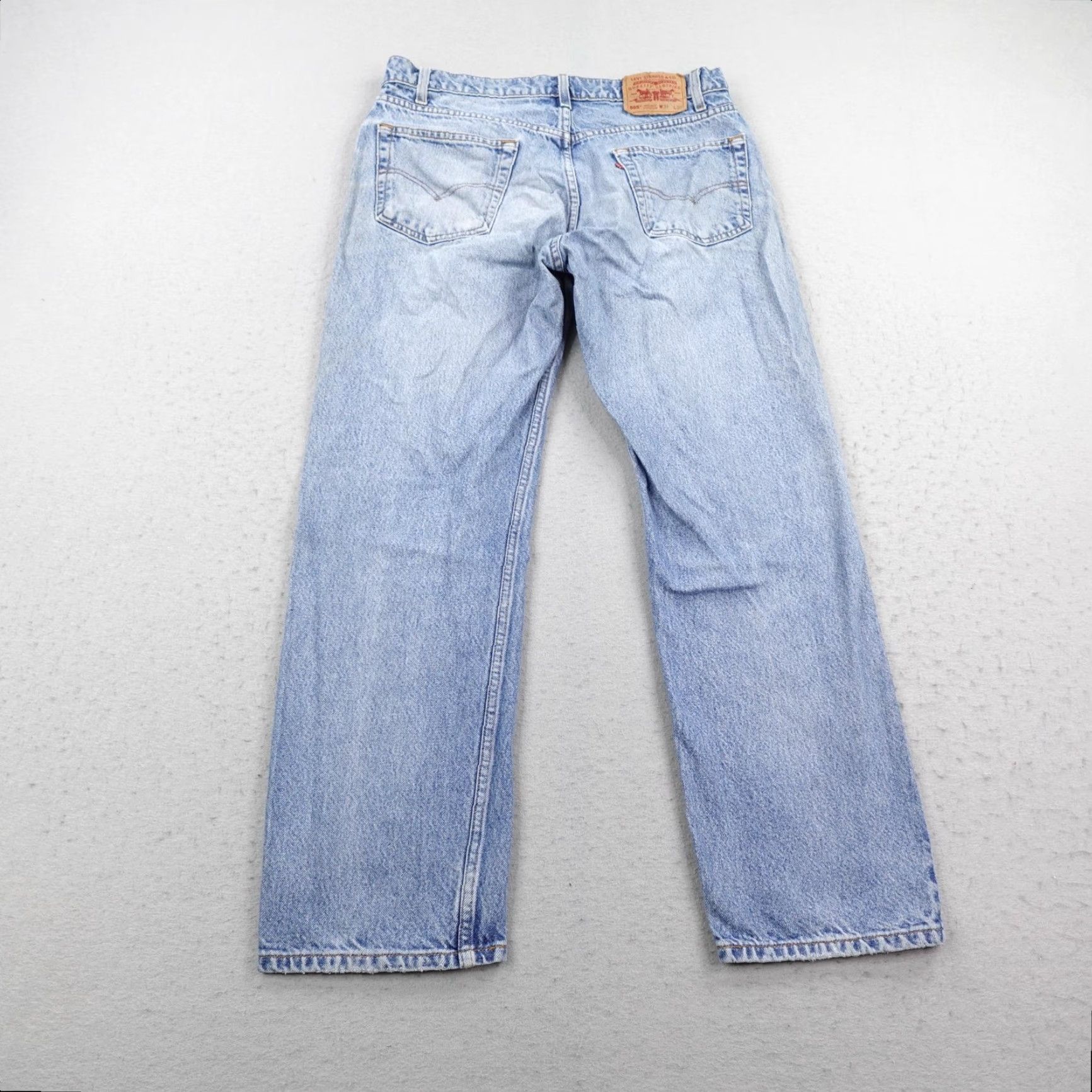 Levi's VINTAGE Levi's Jeans Mens 36x30 Blue Denim 505 Regular Straight Leg 90s USA Size US 36 / EU 52 - 4 Thumbnail