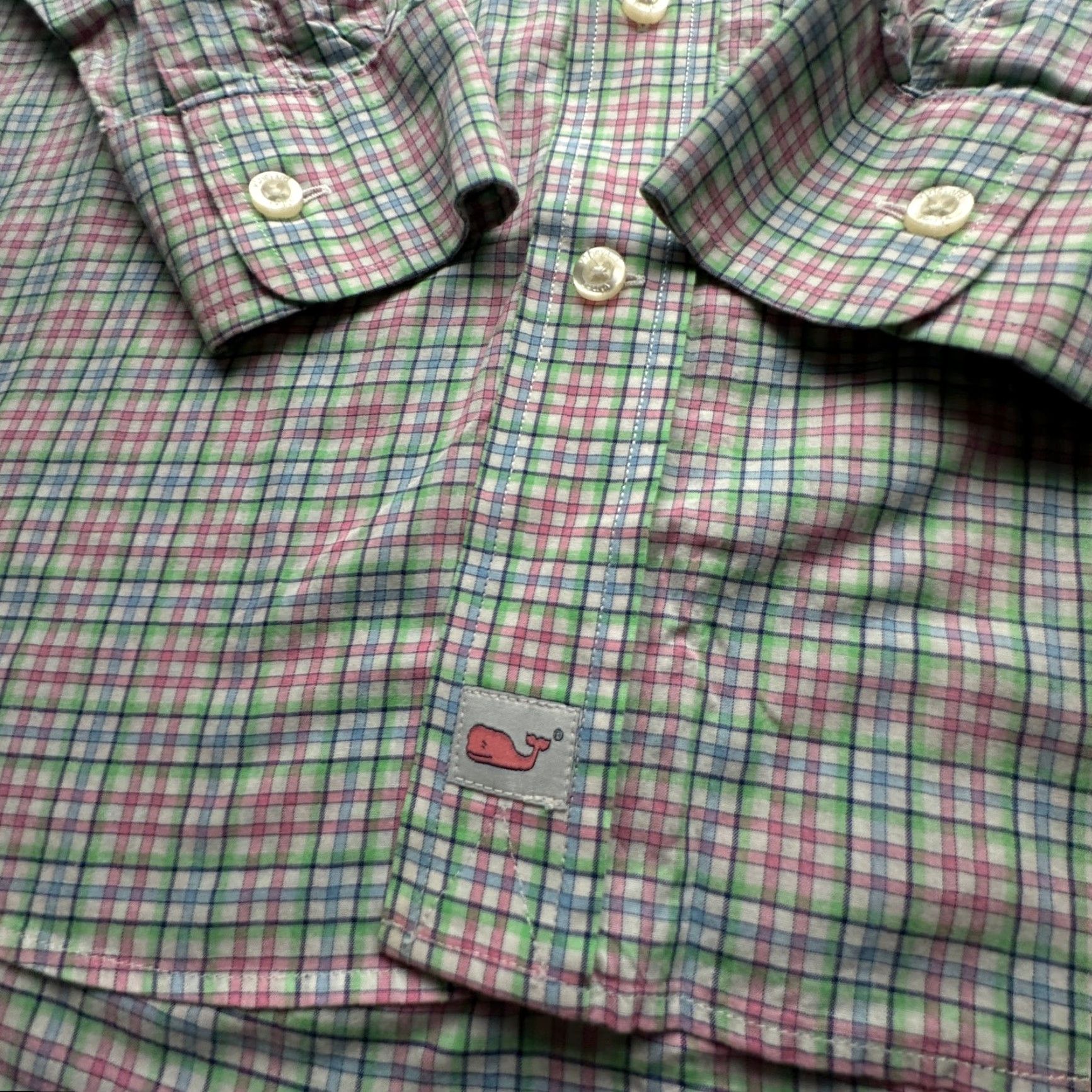 Vineyard Vines Vineyard Vines Button-Up Murray Plaid Shirt Mens Large Long Sleeve Size US L / EU 52-54 / 3 - 7 Thumbnail