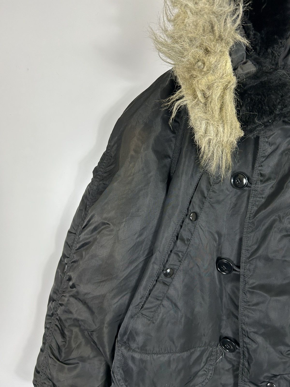 Alpha Industries ⚡️Vintage Y2K Alpha Industries Extreme Cold N-3B Parka Jacket Size US M / EU 48-50 / 2 - 6 Thumbnail