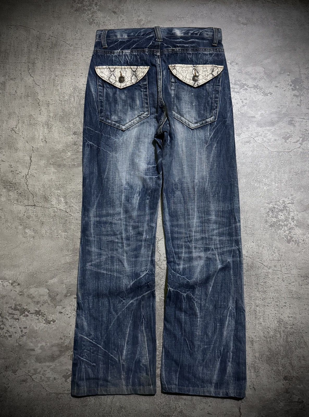 Y2k Studded Snake ifsixwasnine jeans