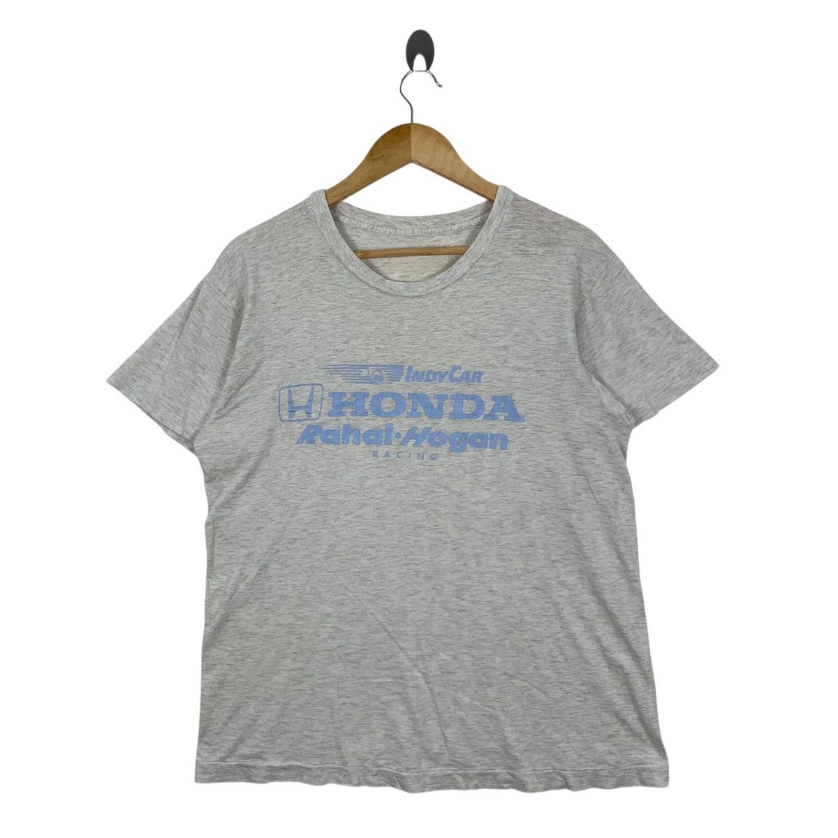 Honda Vintage 90s HONDA RAHAL HOGAN Racing Indy Car Mugen Tshirt Size US M / EU 48-50 / 2 - 1 Thumbnail