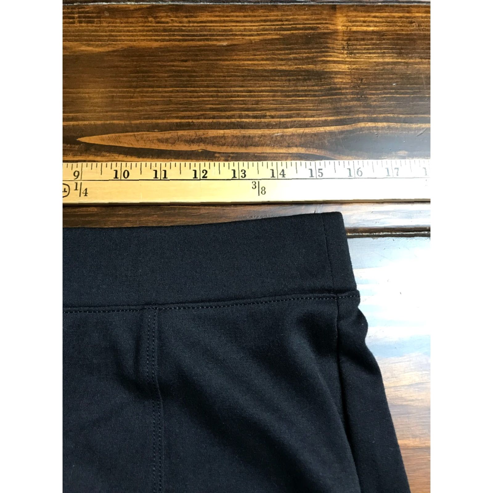 Croft & Barrow Croft & Barrow Leggings, Women's Small Short, Black, Jegging, Regular, Inseam 27 in, High Rise, Casual, Modern, Virtual Return Free Size 28" / US 6 / IT 42 - 3 Thumbnail