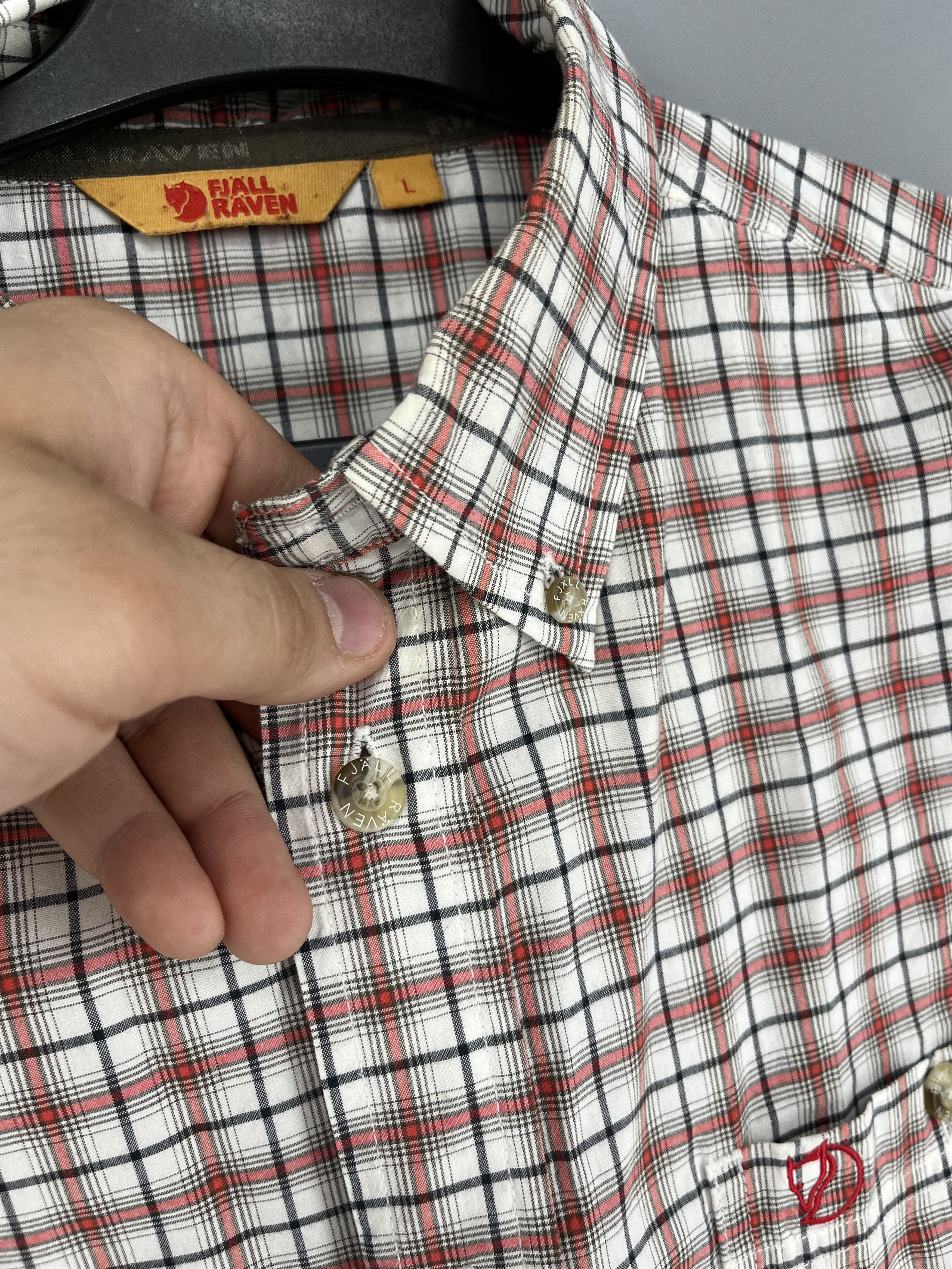Fjallraven × Vintage Fjall Raven Short Sleeve Streetwear Outdoor Shirt Size L Size US L / EU 52-54 / 3 - 10 Thumbnail