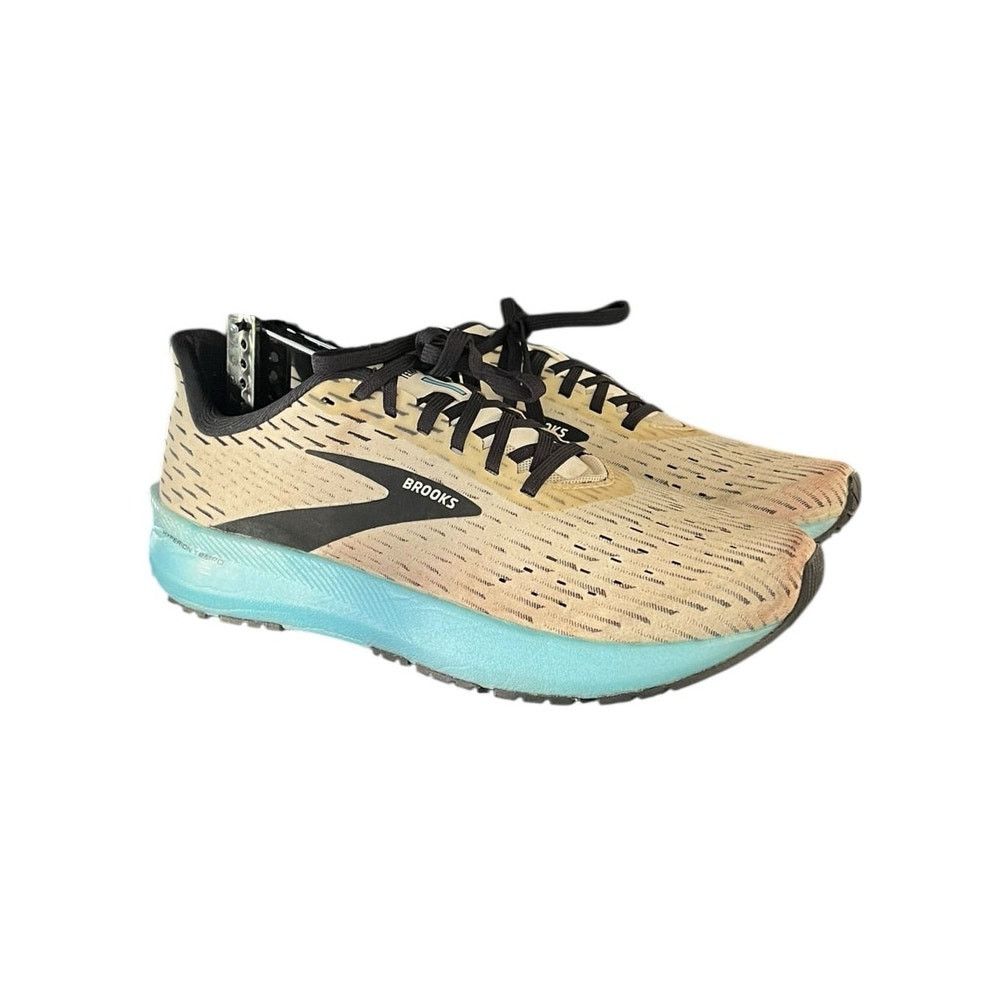 Brooks Brooks Womens Hyperion Running Shoes White Blue Size 8.5 Size US 8.5 / IT 38.5 - 3 Thumbnail