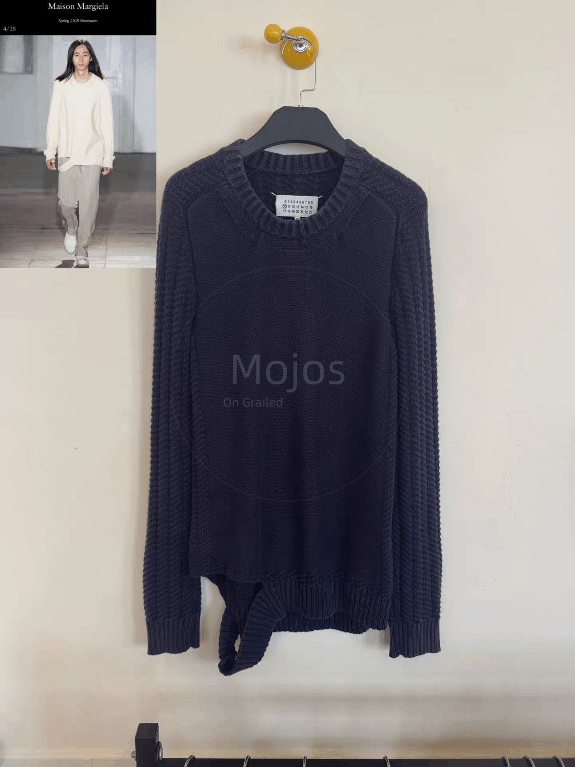 Maison Margiela Maison Margiela 15SS Runway Distressed Knitwear Sweater-250 Size US S / EU 44-46 / 1 - 1 Thumbnail
