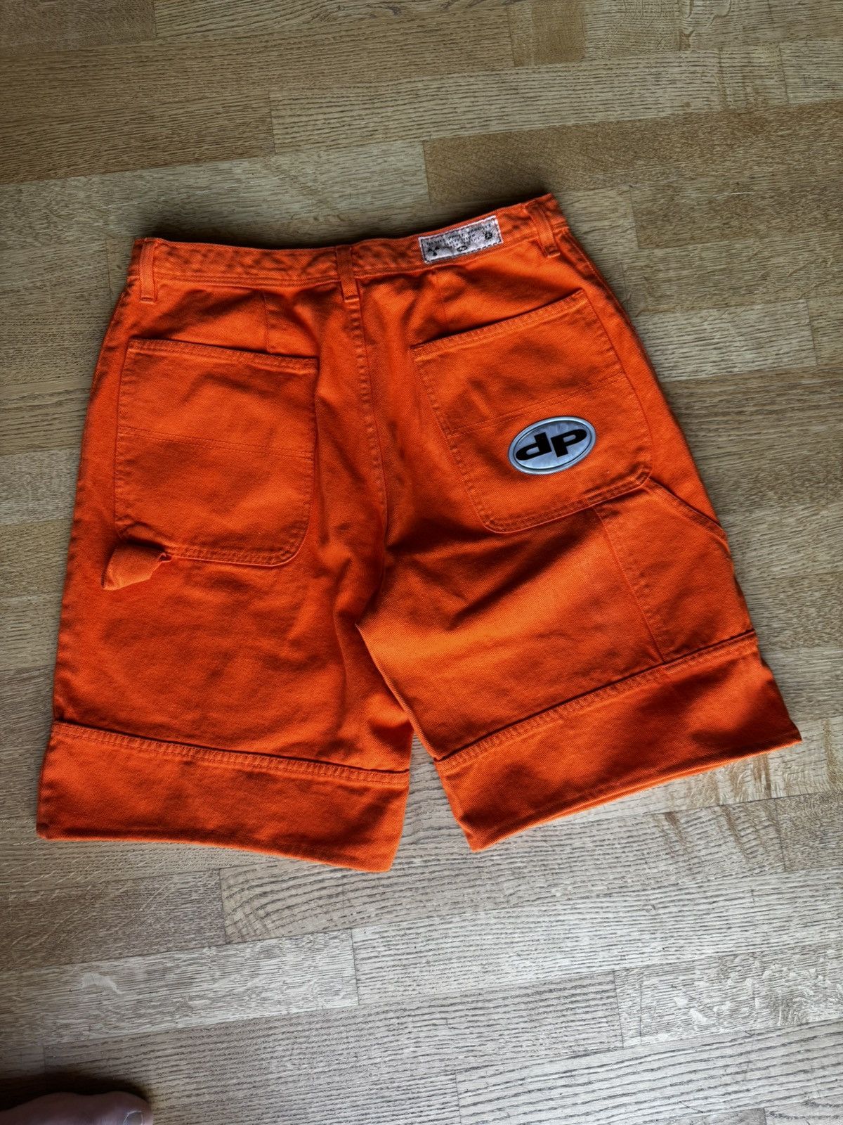 Walter Van Beirendonck Daniel Poole 1990‘s Neon Orange Shorts Size US 33 - 1 Thumbnail
