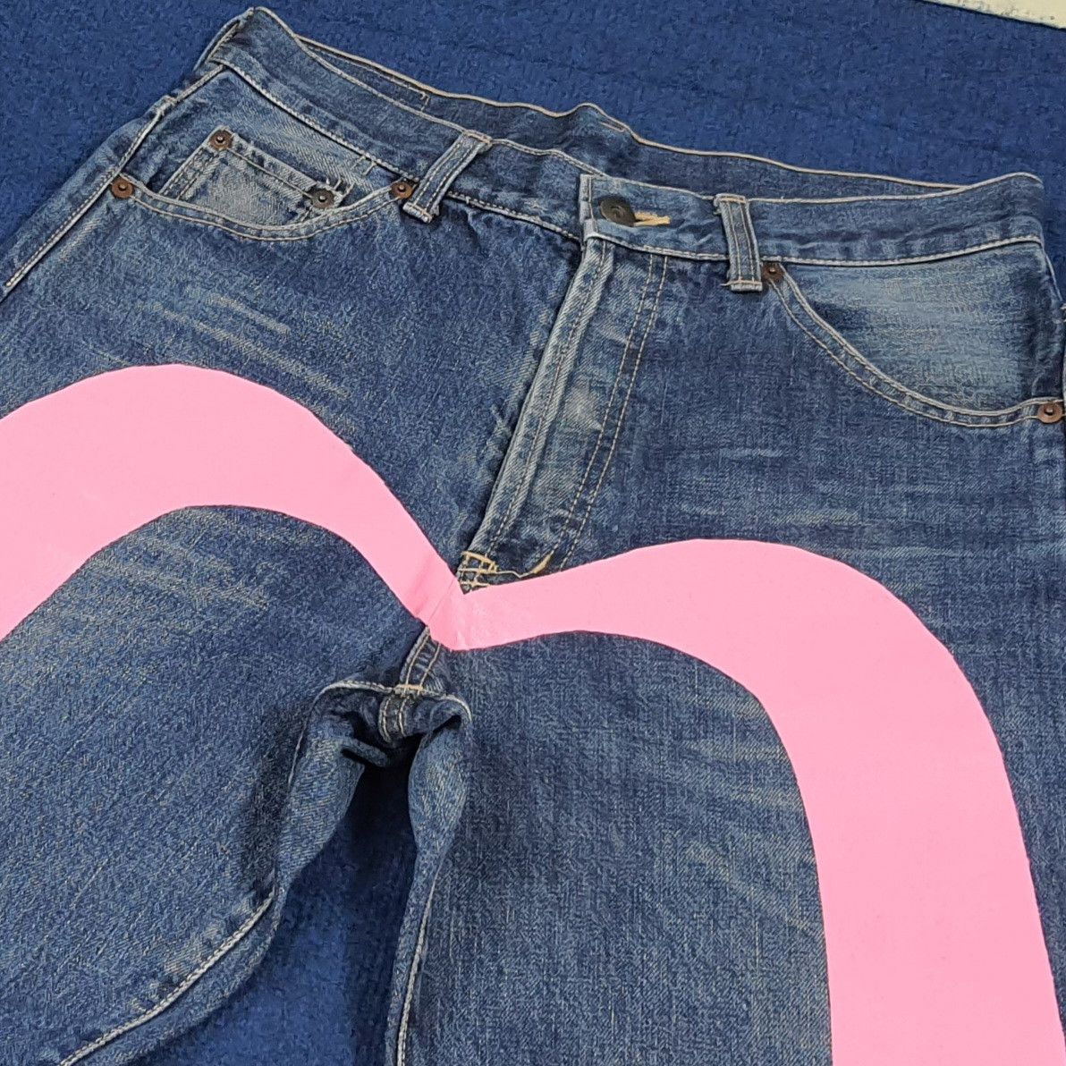 Japanese Brand Vintage Evisu Japan Selvedge Custom Daicock C280N3 Size US 29 - 2 Thumbnail