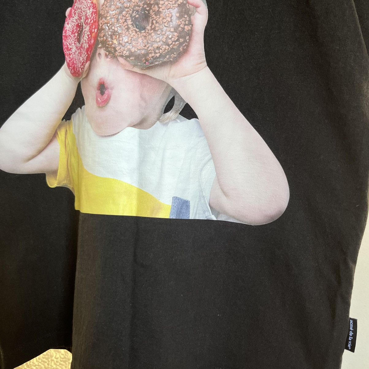 acme de la vie Acme de la Vie Donut Graphic Tee Black M Size US M / EU 48-50 / 2 - 4 Thumbnail